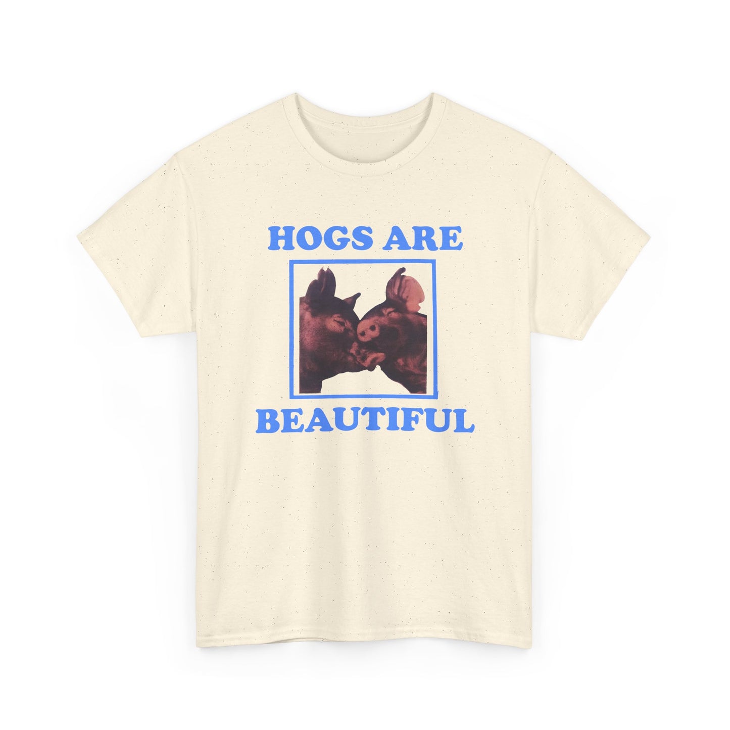 vintage hogs are beautiful reproduction tshirt
