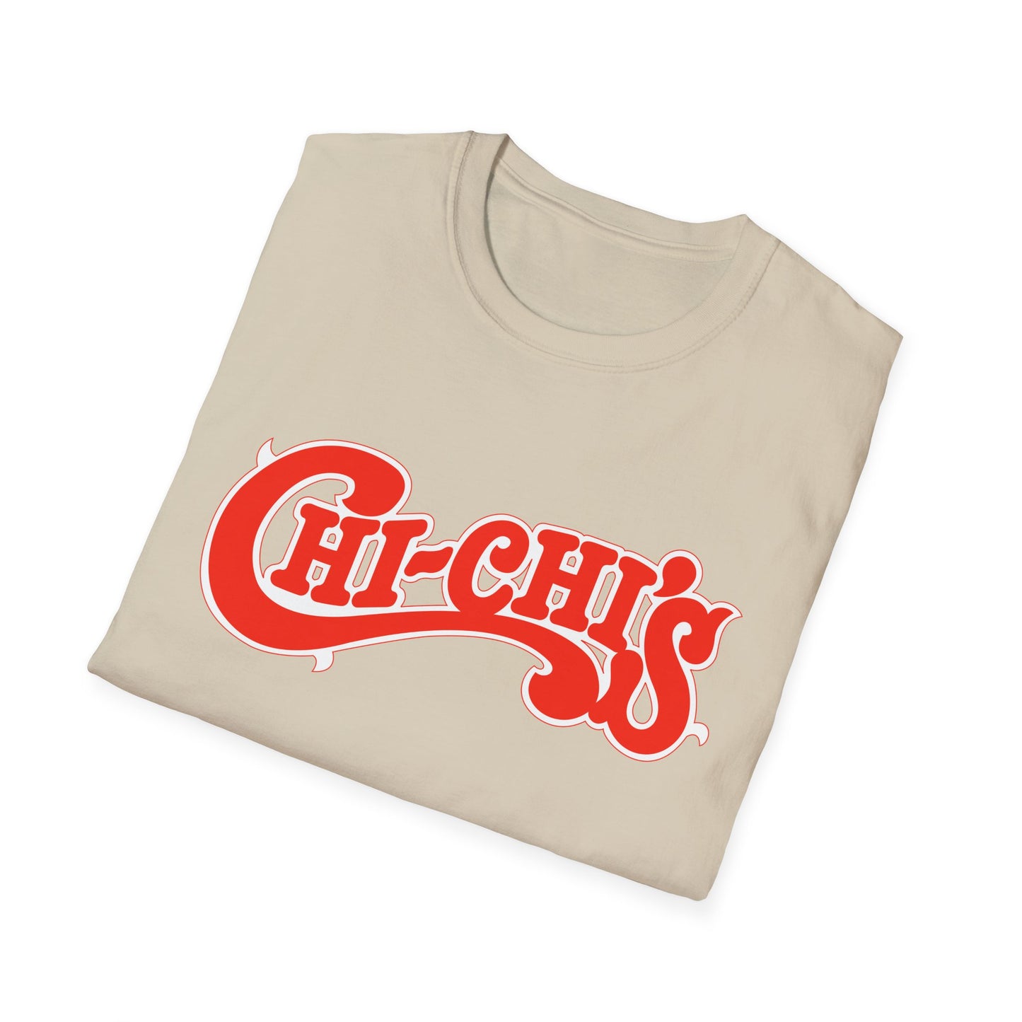 vintage defunct chi chi's fast food logo tshirt