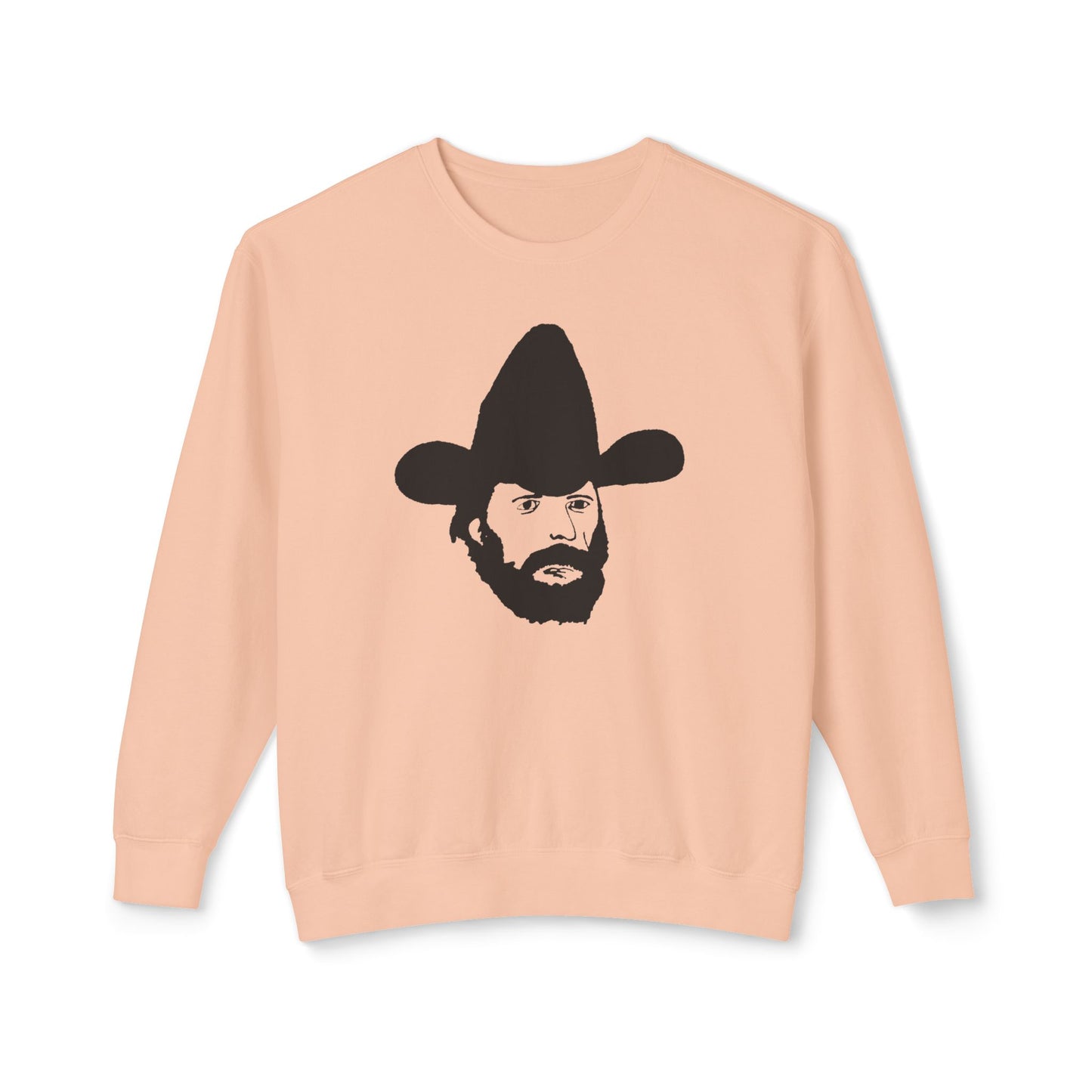 johnny paycheck 1970s country outlaw legend i'm the only hell my mama ever raised original drawing 100% cotton sweatshirt