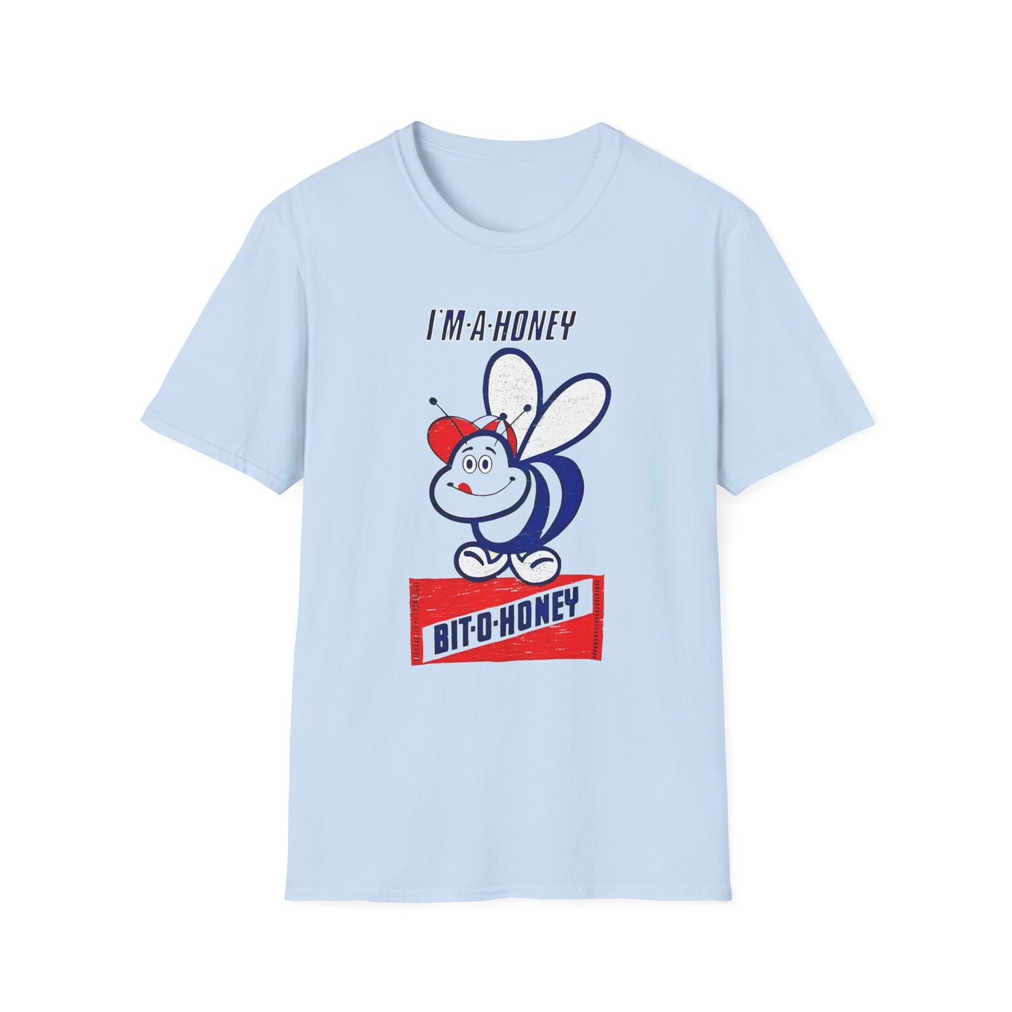 bit-o-honey i'm a honey vintage design candy bar tshirt