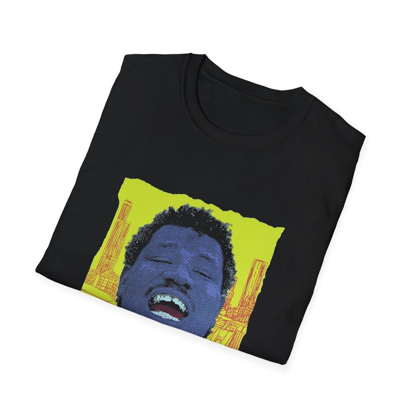 wesley willis 1996 tour poster reproduction tshirt