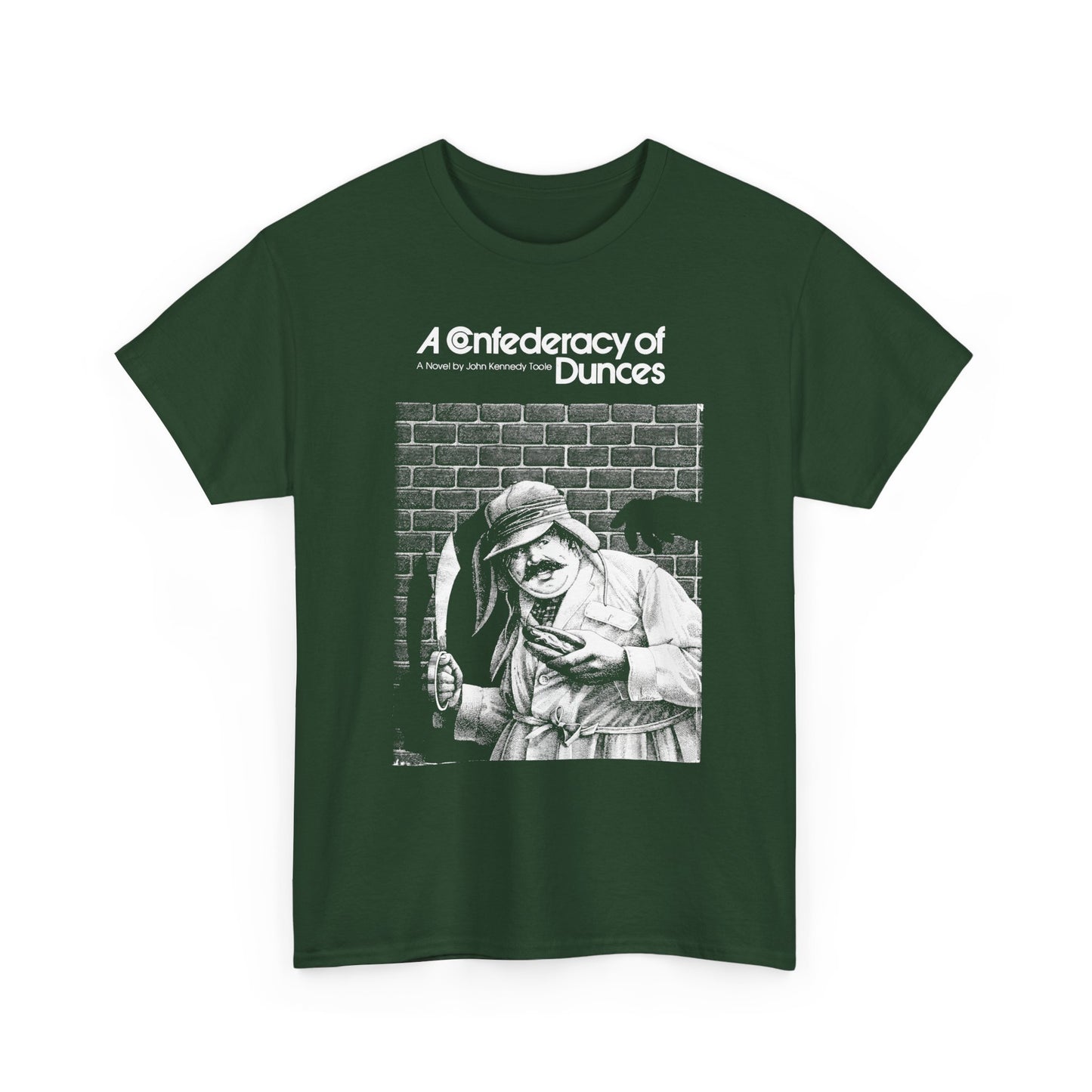 a confederacy of dunces john kennedy toole book cover tshirt