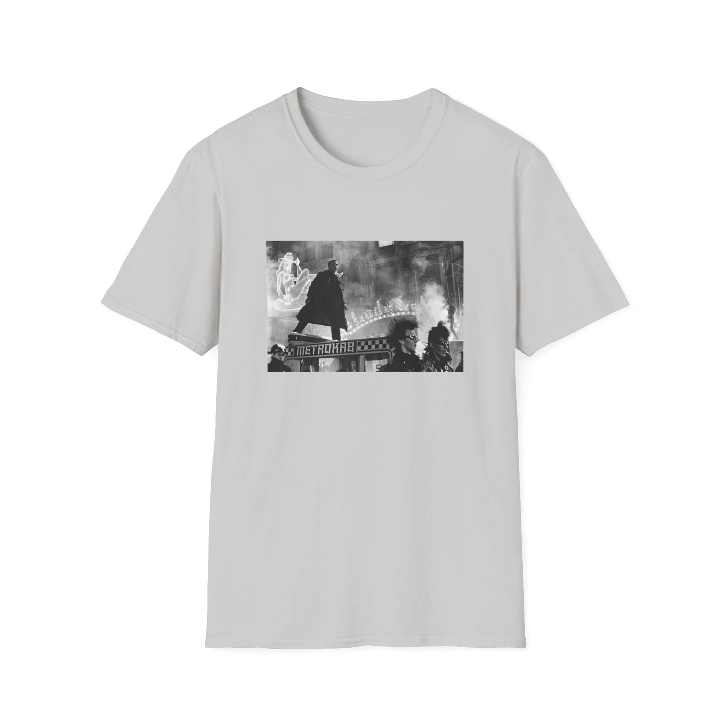 1982 movie blade runner deckard's on a metrokab tshirt