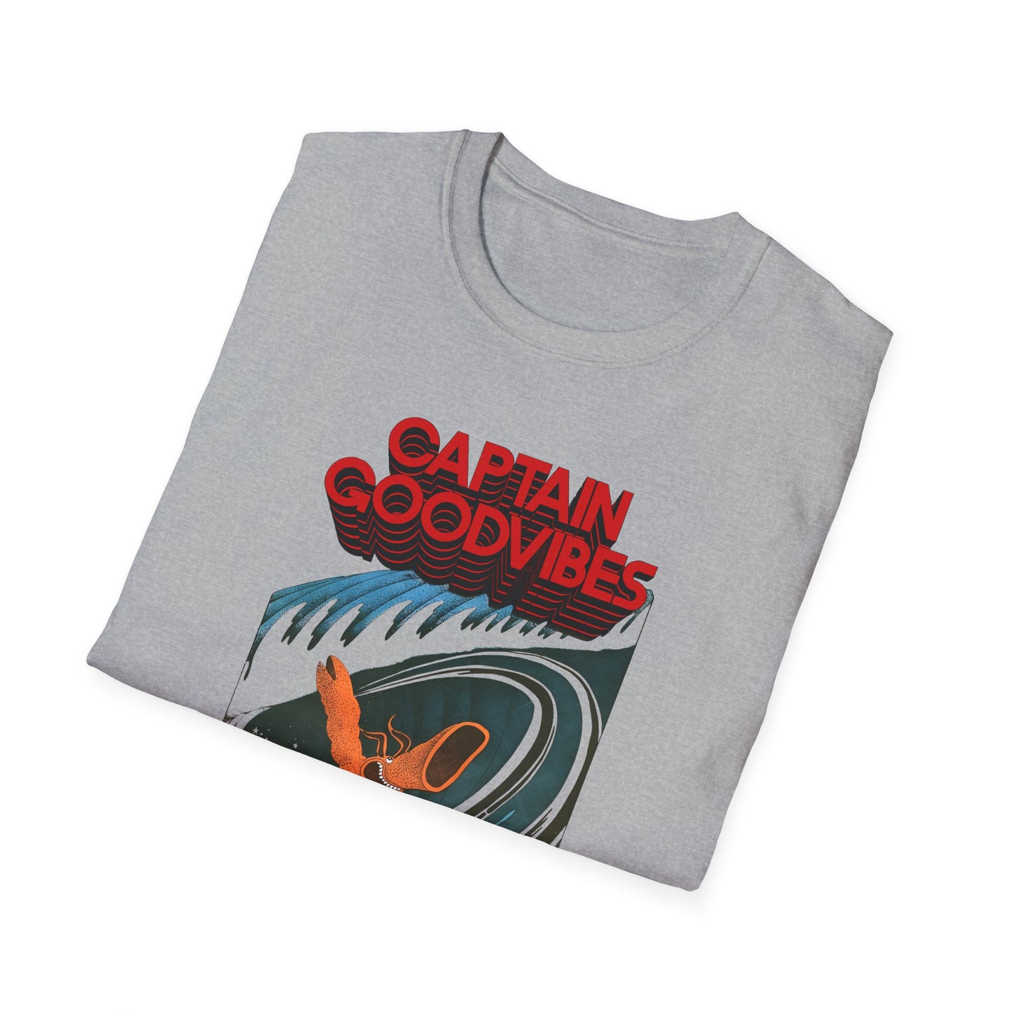 1975 underground australian surf comic illustration by tony edwards re colourized reproduction tshirt