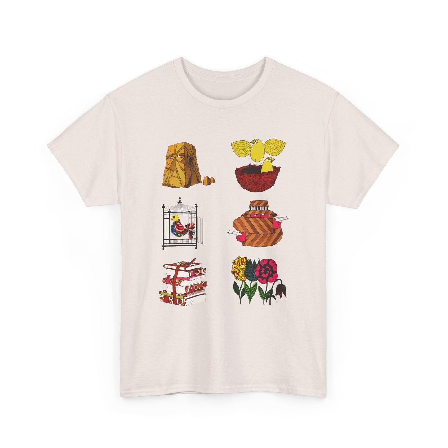 vintage graphics by boudewijn Ietswaart series 1 reproduction tshirt