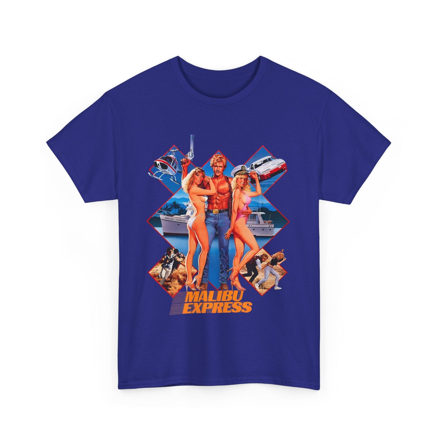 1985 malibu express movie poster tshirt