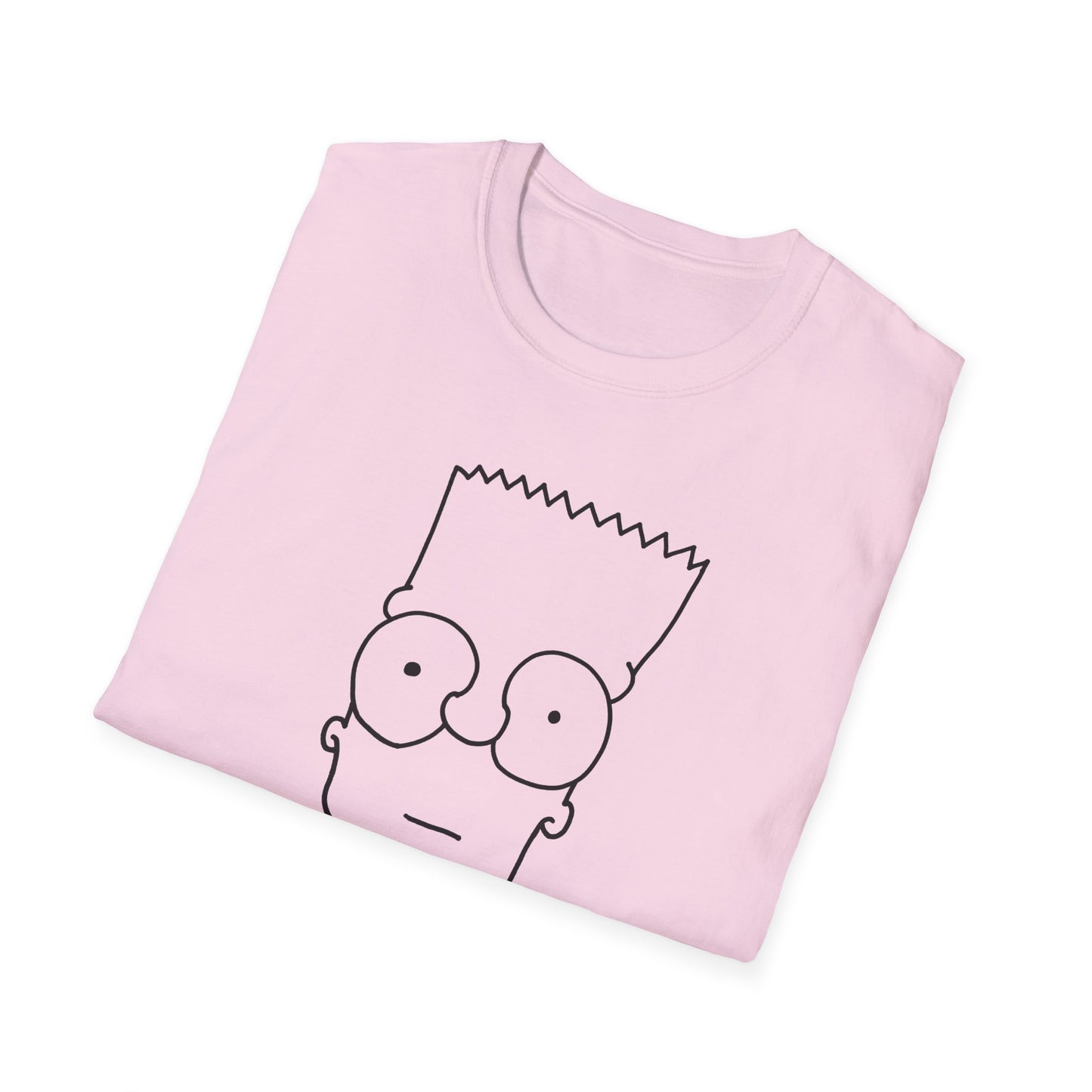 bart simpson who the hell are you original drawing tshirt