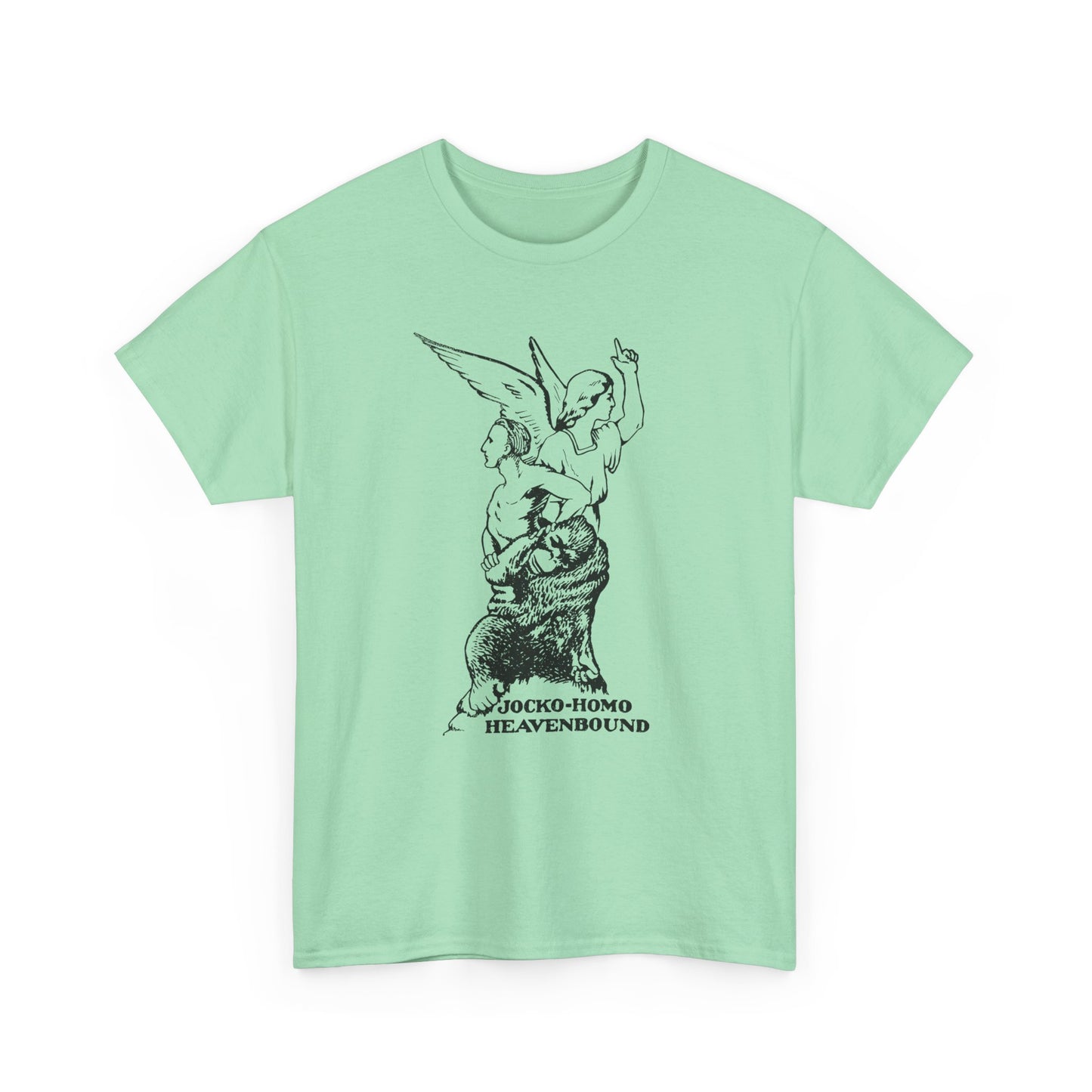 jocko-homo heavenbound page 2 b. h. shadduck 1925 religious pamphlet tshirt