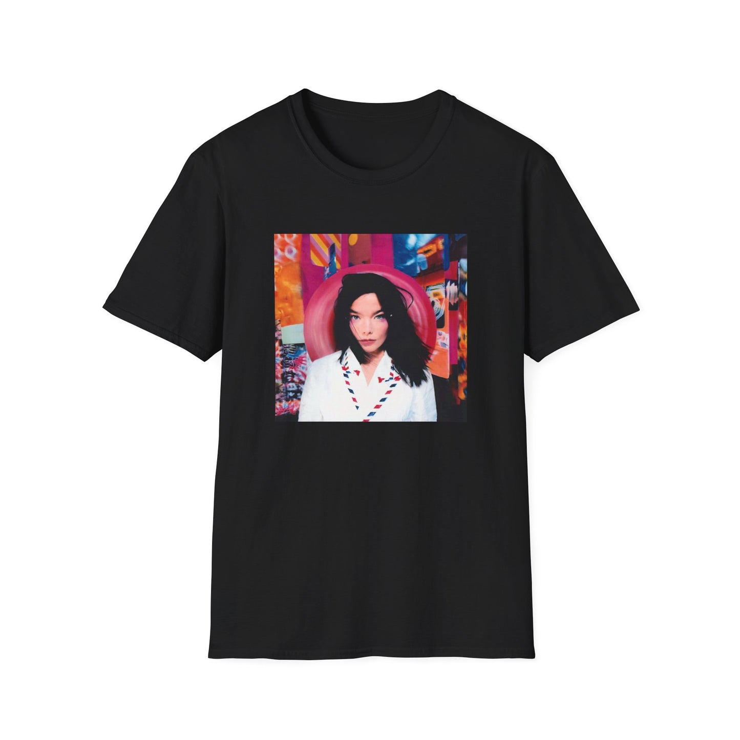 bjork 1995 post album tshirt