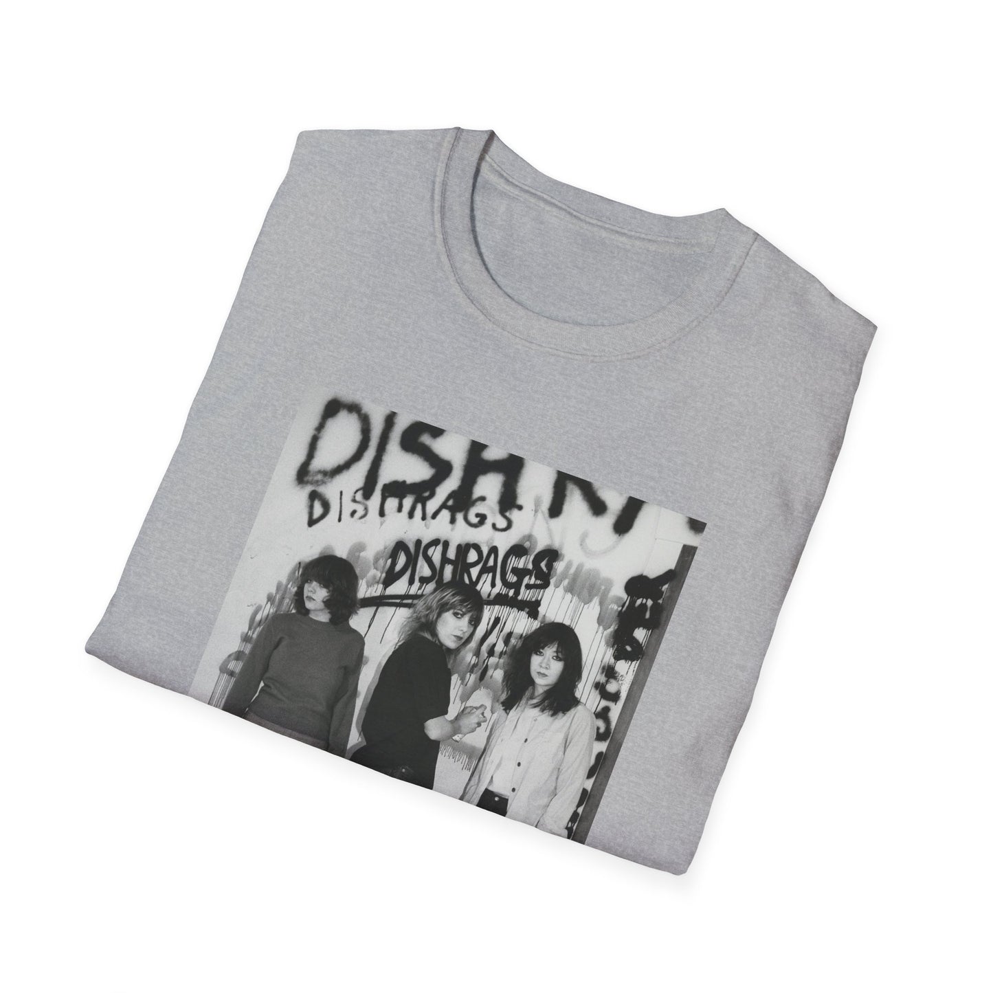 canadian punk band the dishrags photo tshirt