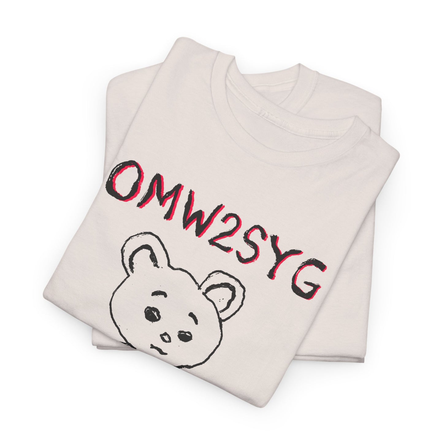 original drawing omw2syg on my way to steal your girl bunny riding tricycle tshirt