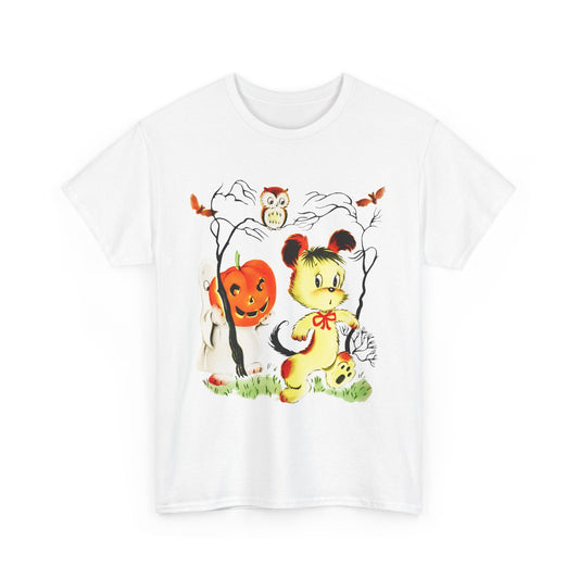 vintage chicago halloween historical greeting card tshirt