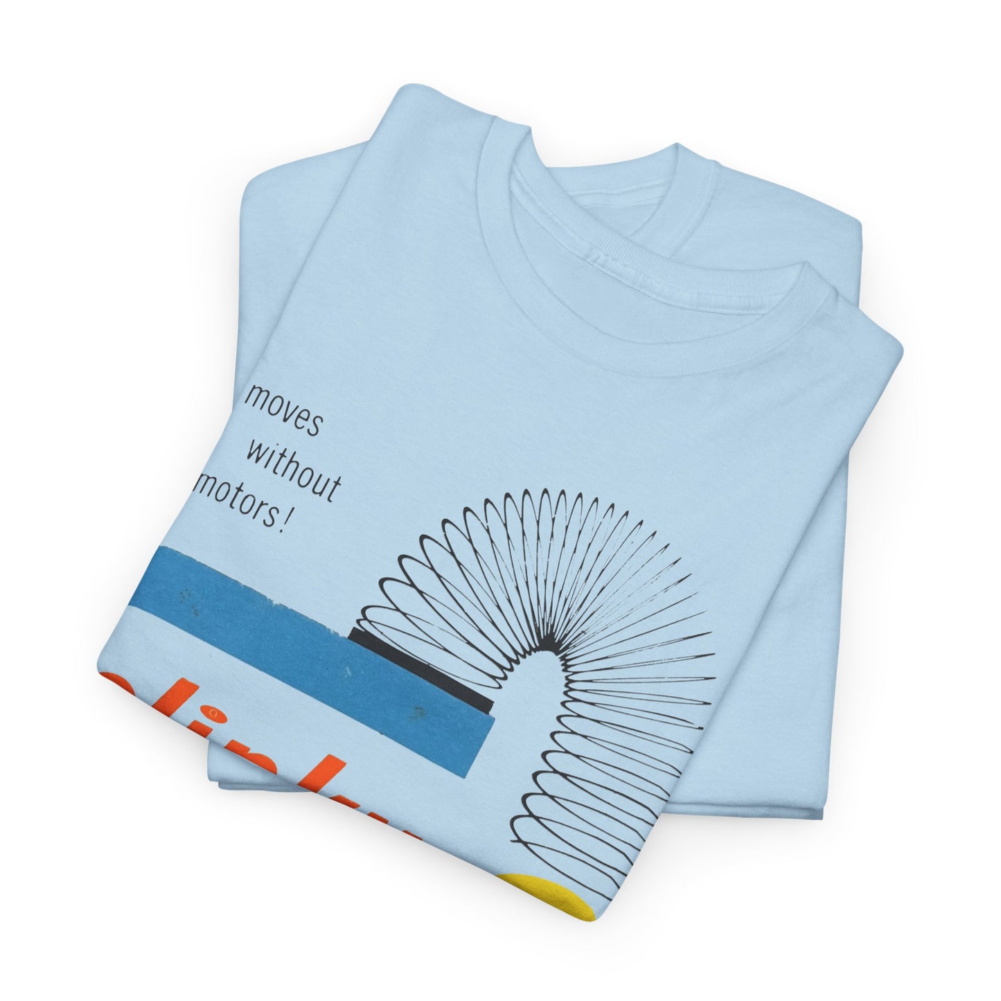 slinky 1960s vintage packaging tshirt