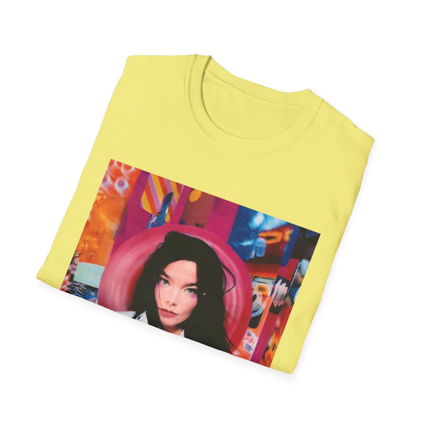 bjork 1995 post album tshirt