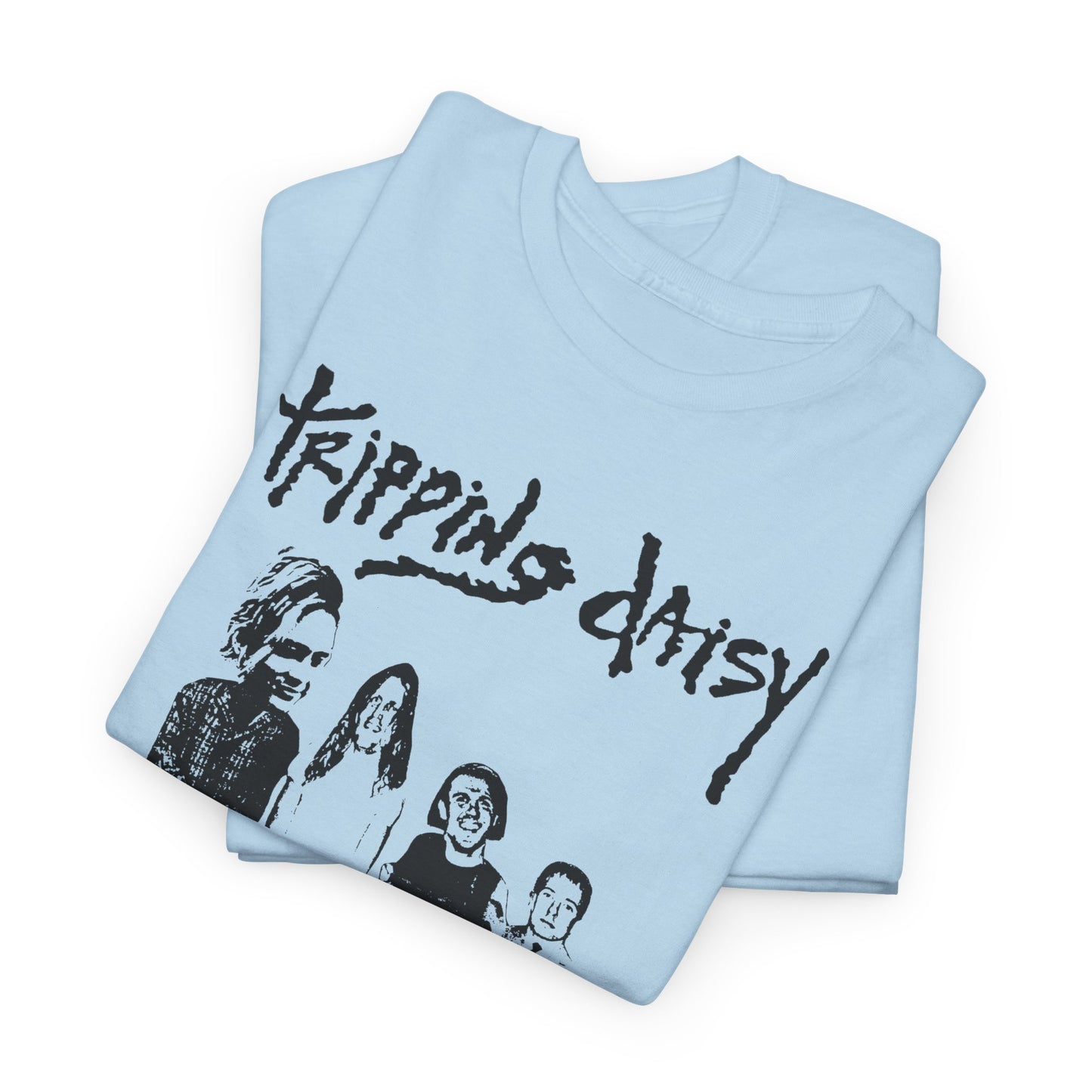 vintage 90s tripping daisy custom reproduction tshirt
