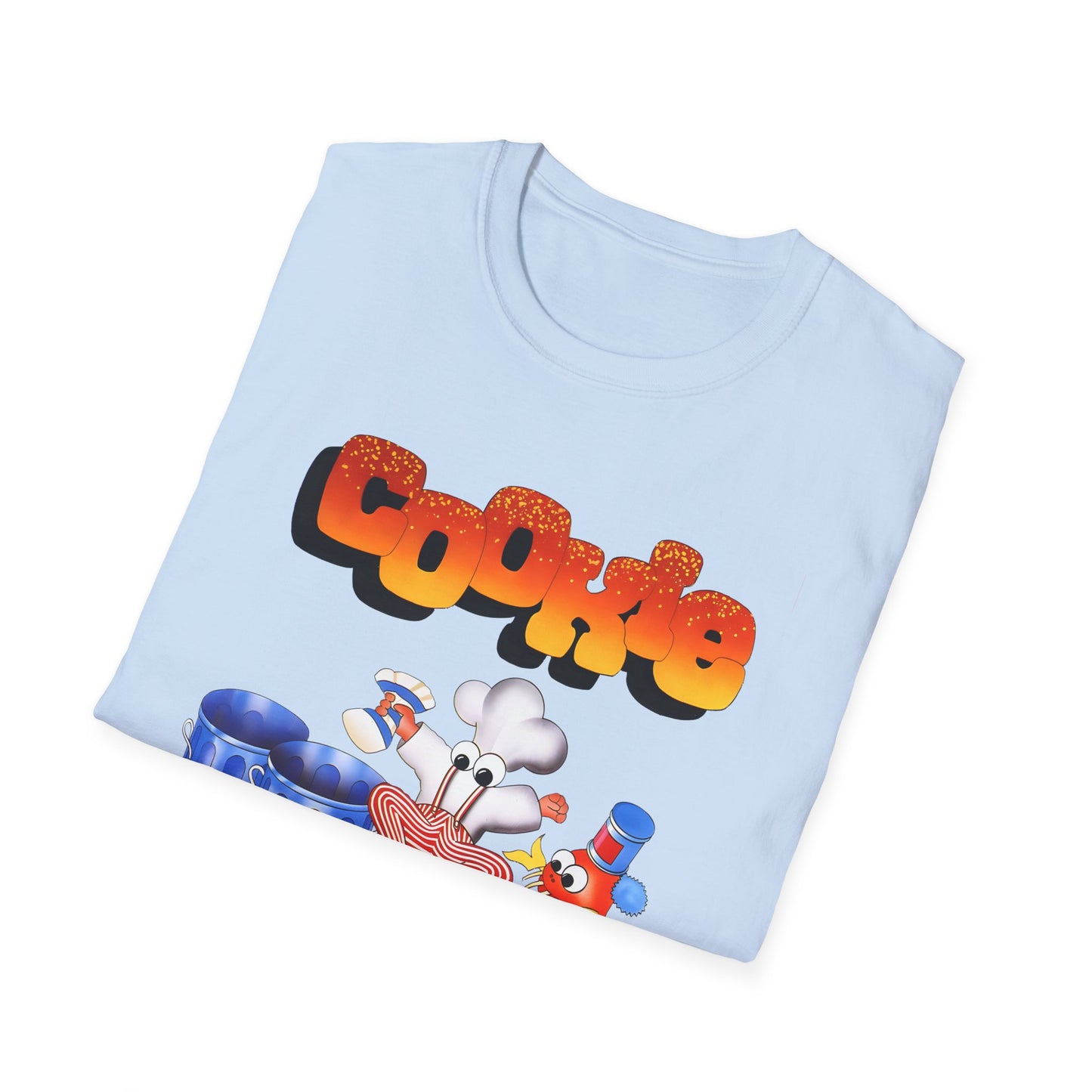 1983 zx spectrum video game cookie tshirt