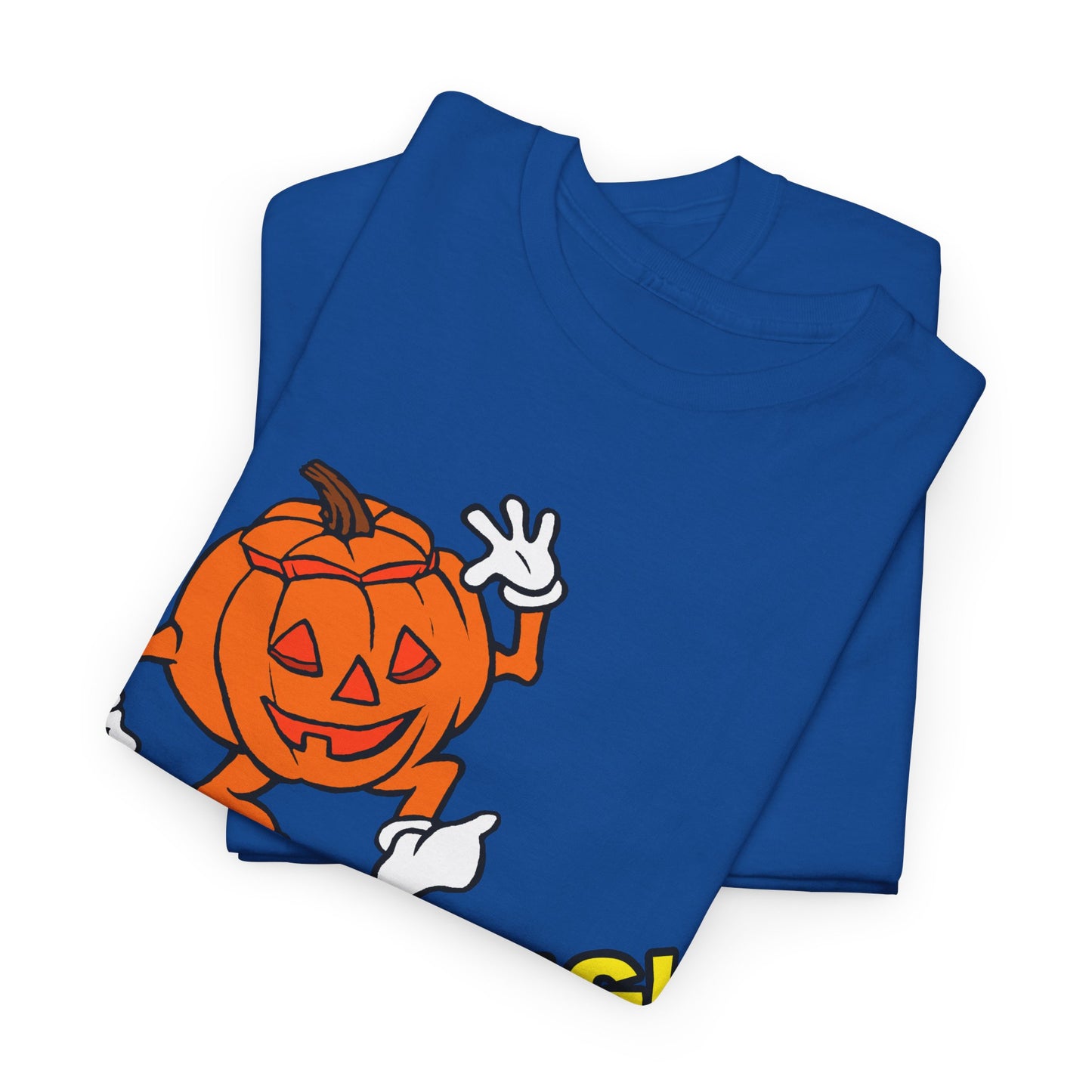 old tv commercial halloween pumpking guy not long custom reproduction tshirt