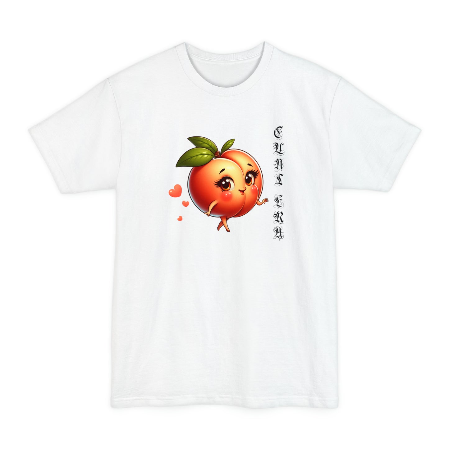 oversized cunt era cute peach unisex tall beefy tshirt