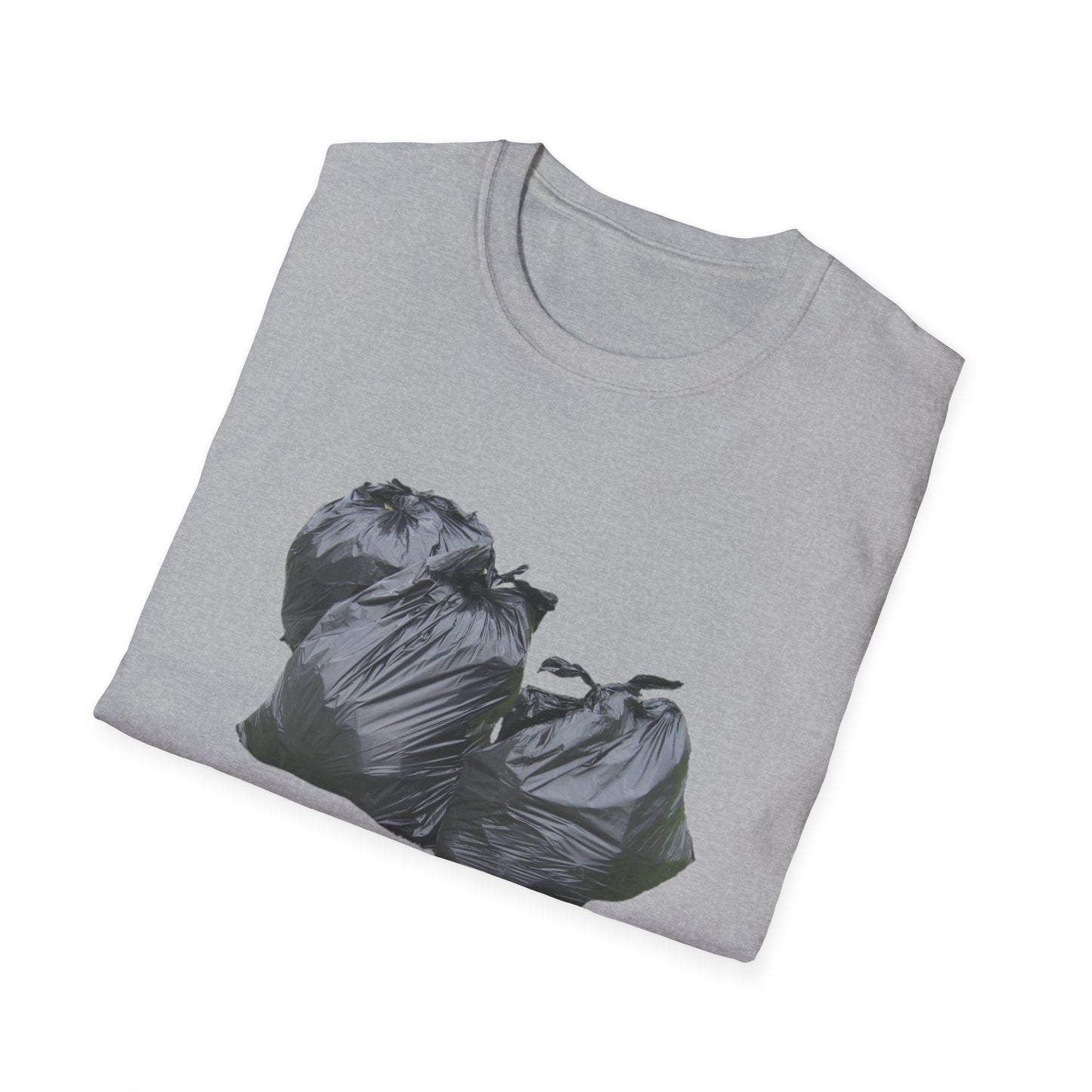 garbage bags stupid trash tshirt
