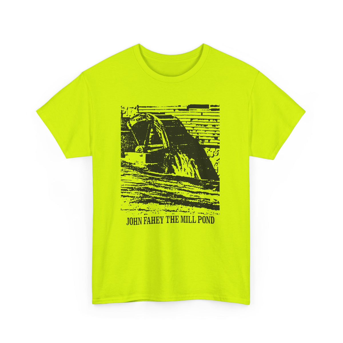 1997 the mill pond by john fahey album cover stretched tshirt