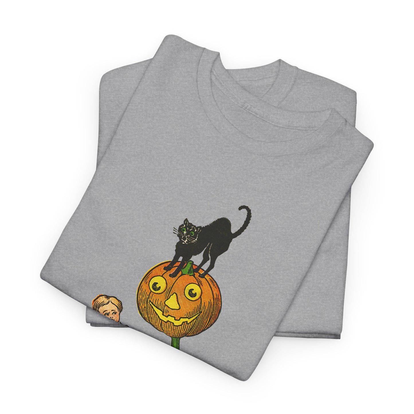 vintage halloween postcard reproduction tshirt