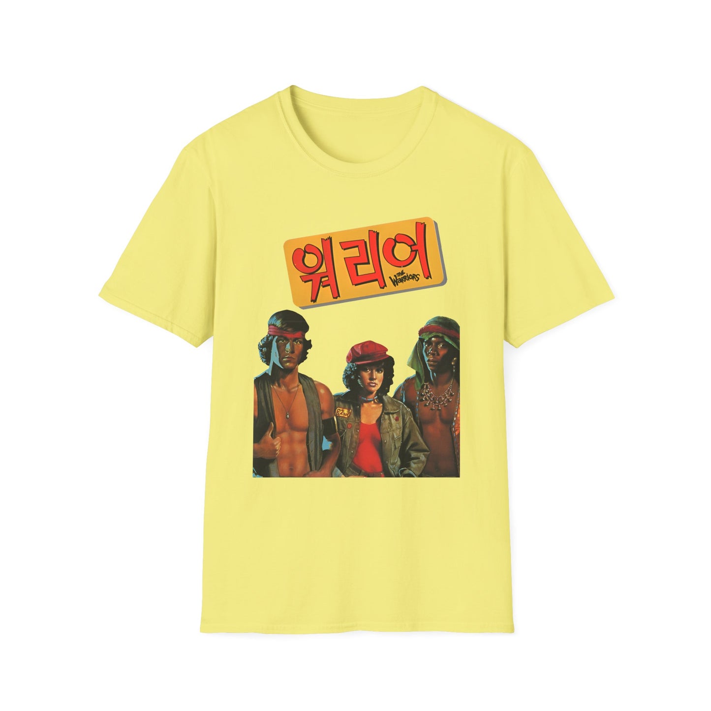 1979 movie the warriors south korean poster tshirt