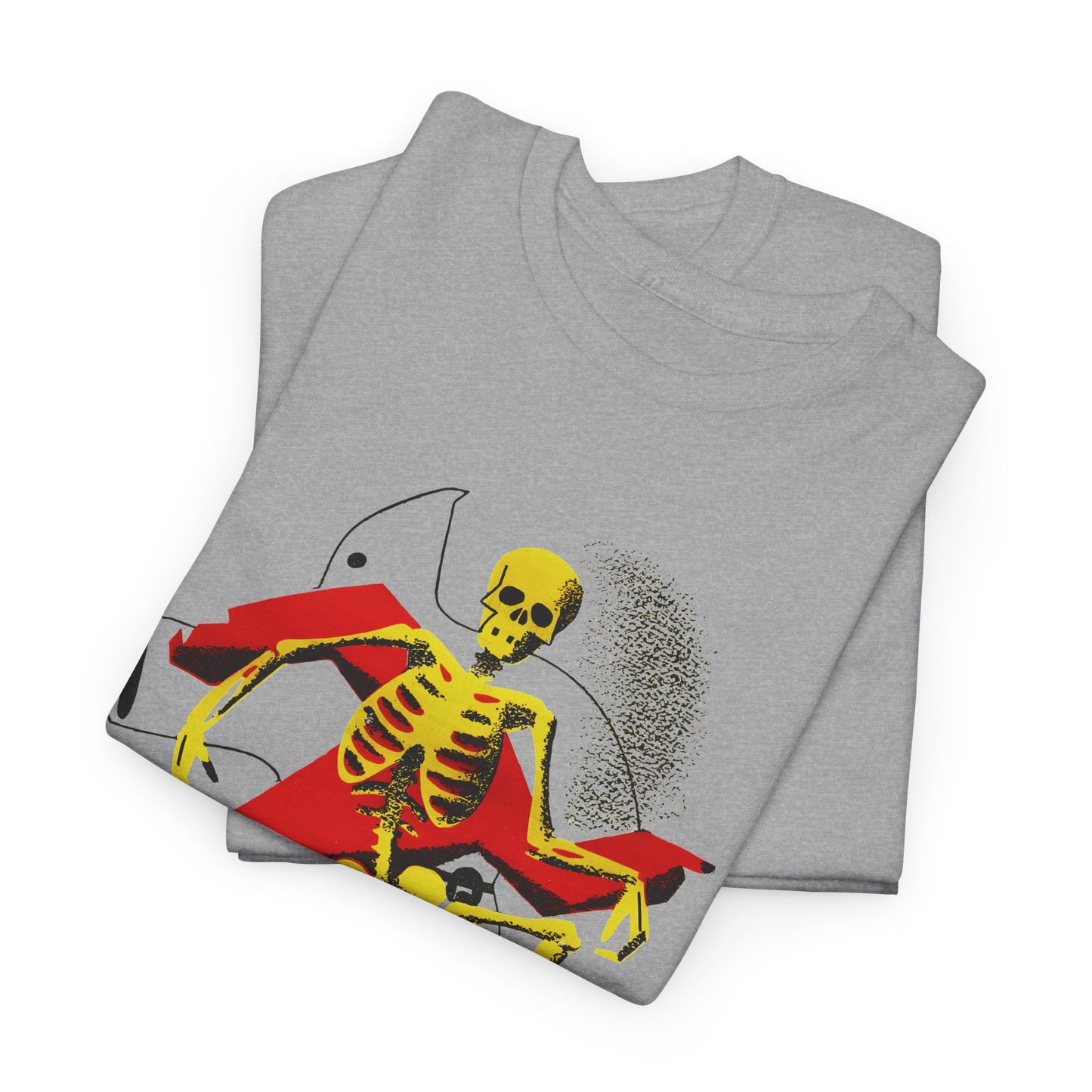 early 1900s dancing skeleton by spanish painter manolo prieto reproduction tshirt