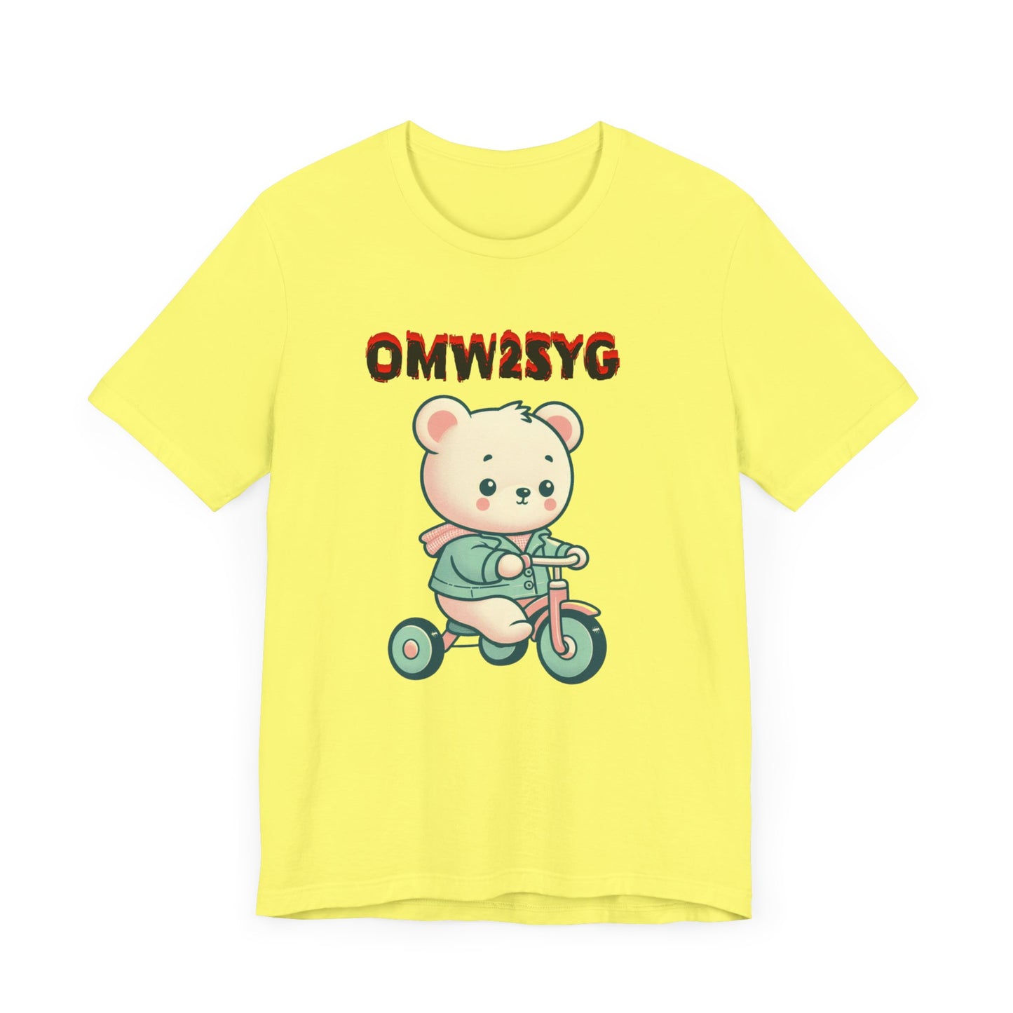 omw2syg on my way to steal your girl teddy bear tshirt