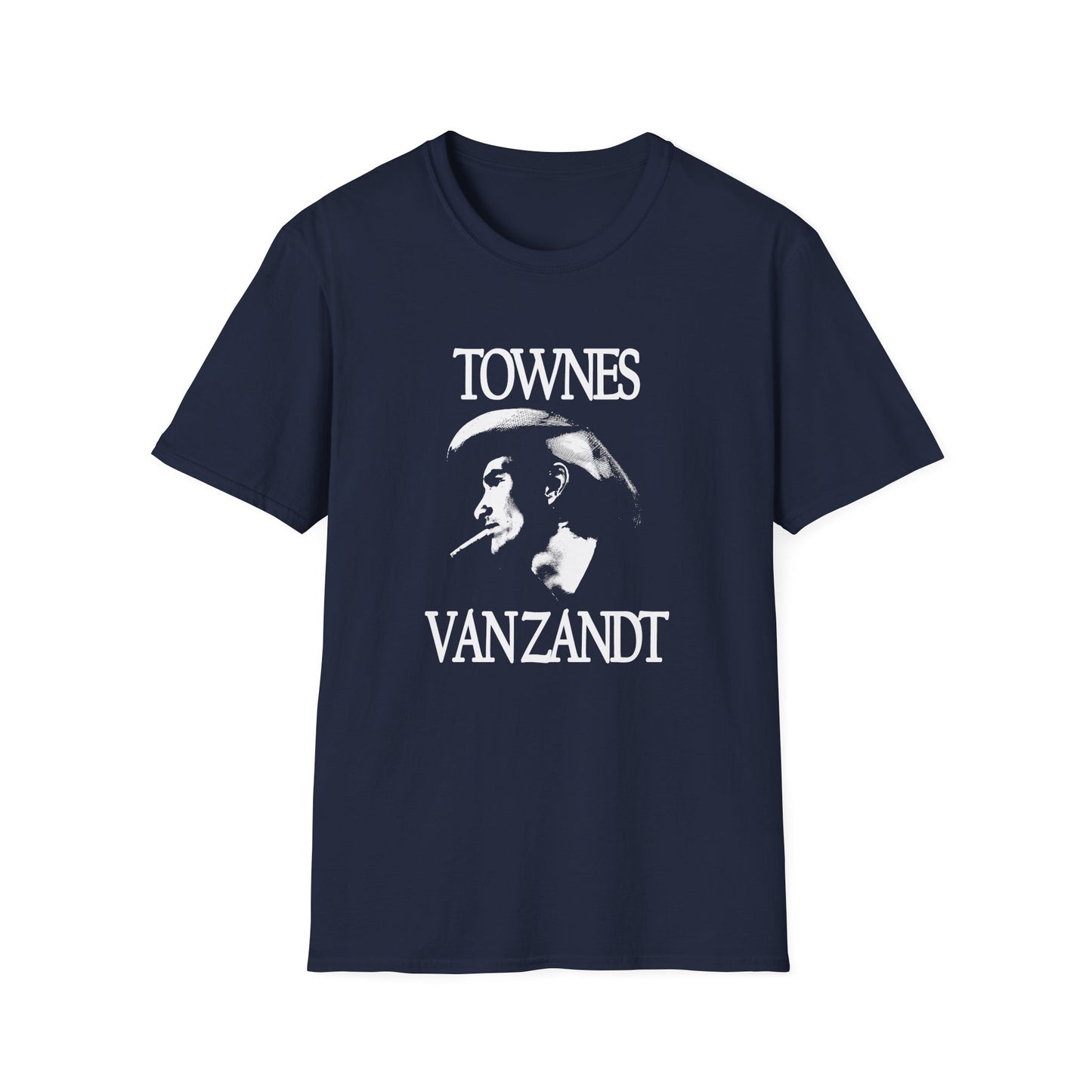 townes van zandt stencil fan art tshirt