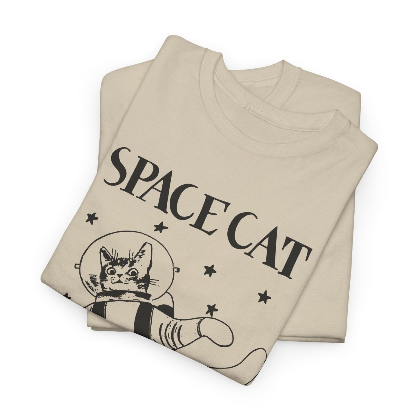 1952 space cat book cover reproduction edit tshirt