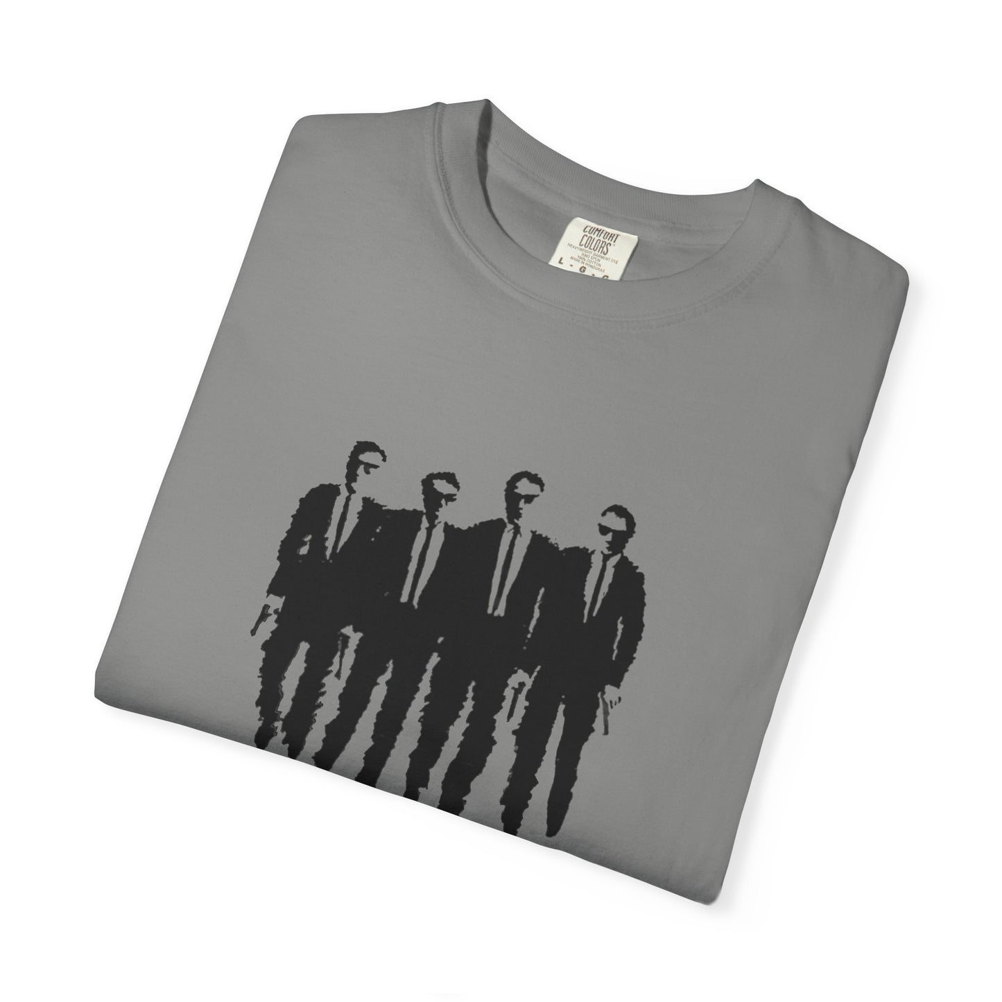 reservoir dogs vhs cover graphic tshirt on comfort colors