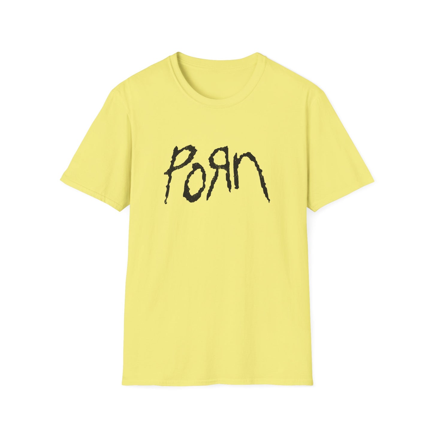 porn in the korn font tshirt 2
