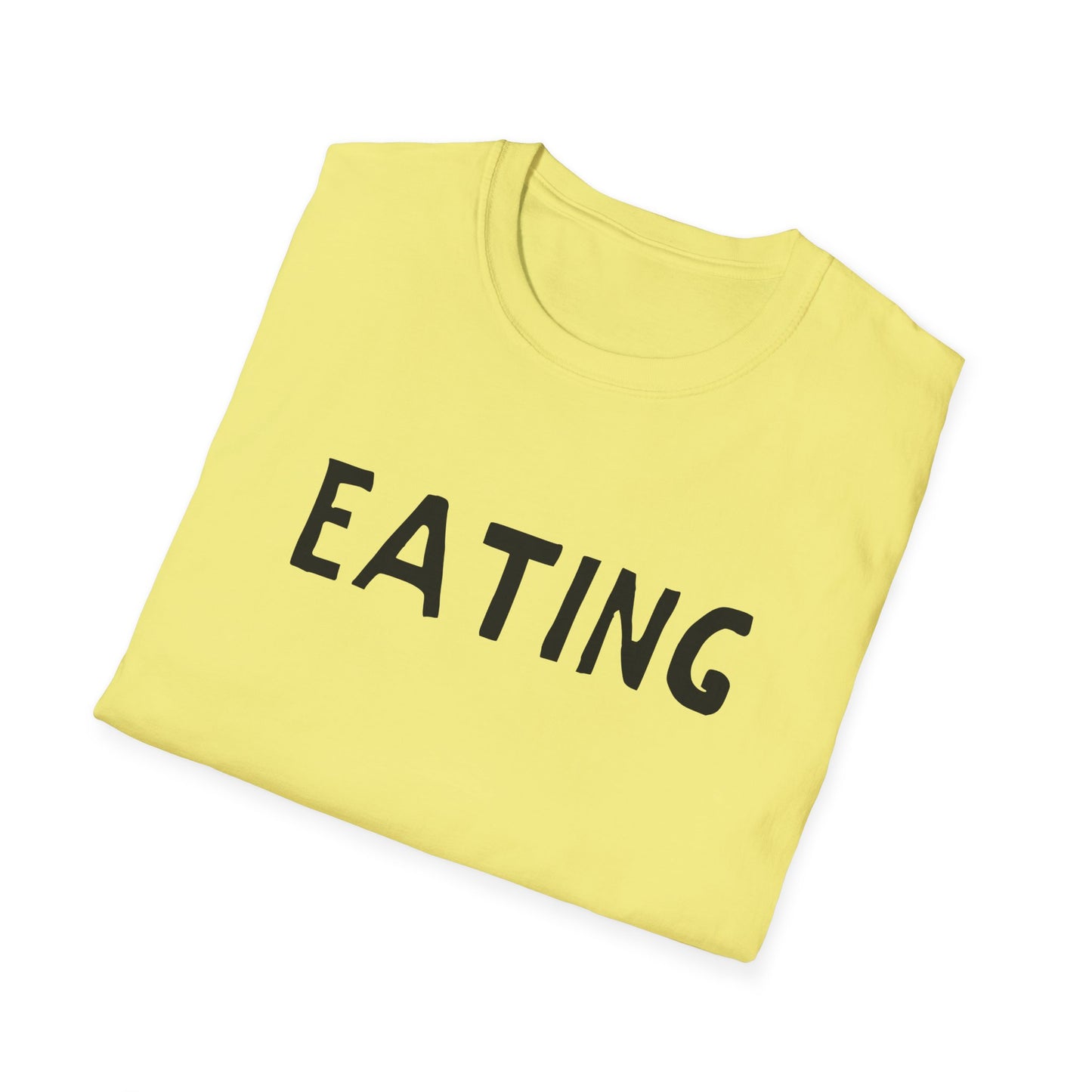 eating hand drawn font tshirt