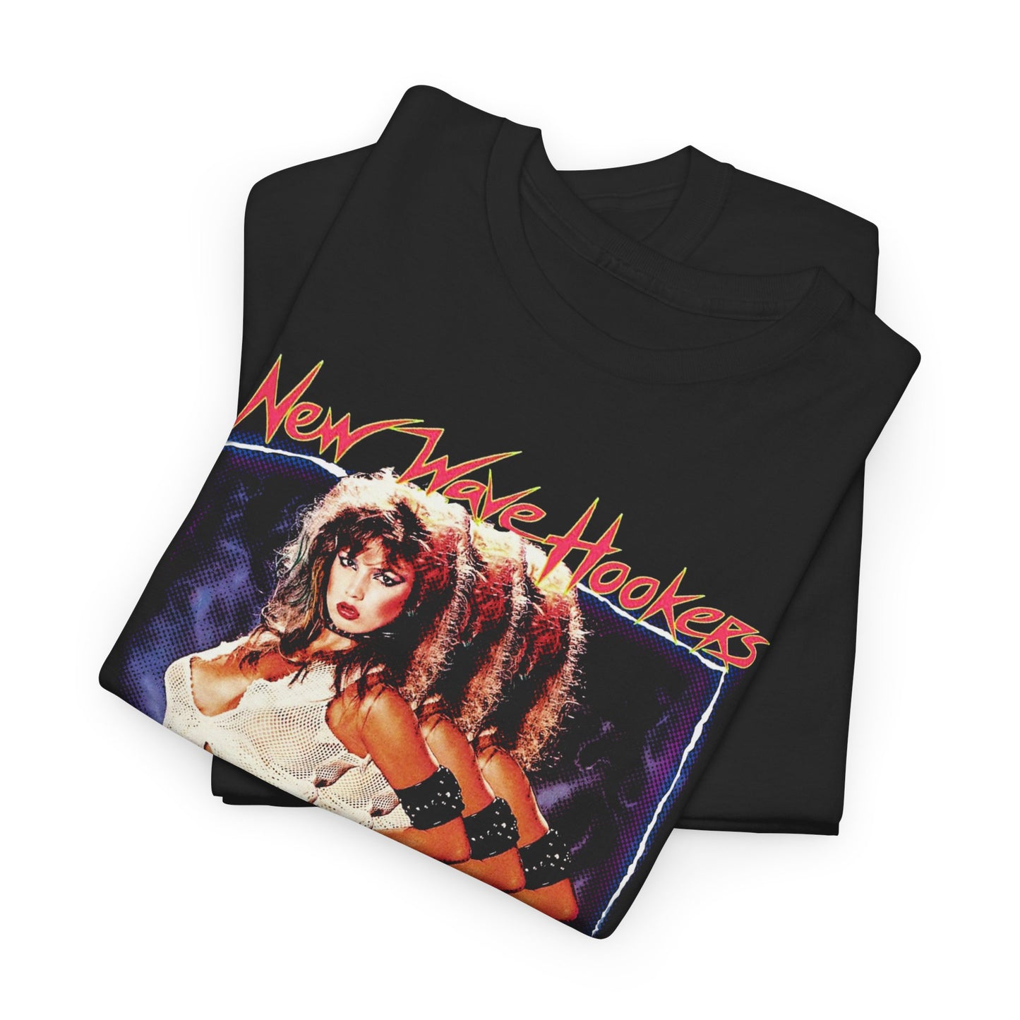 1985 new wave hookers movie poster custom edit tshirt