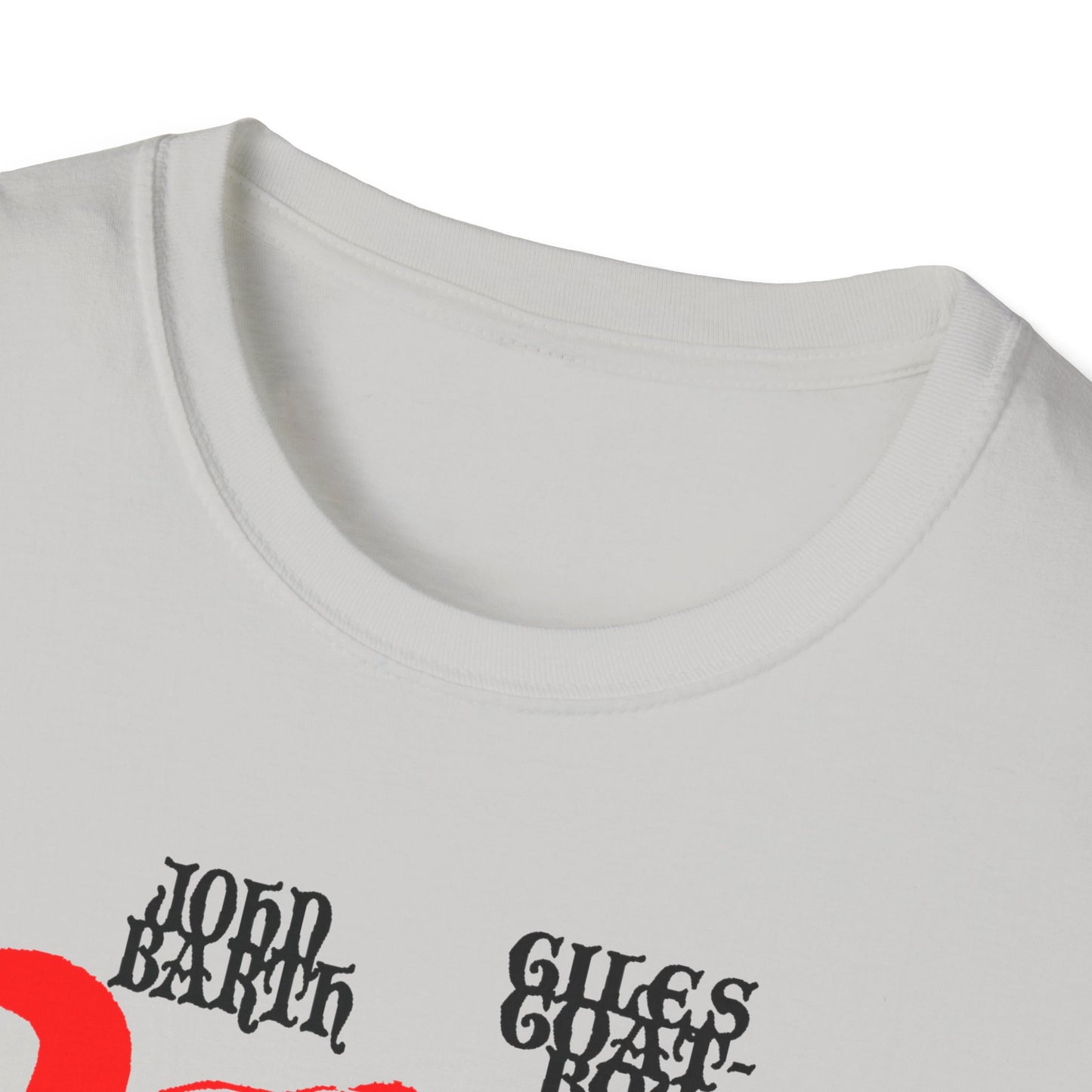john barth 1966 novel giles goat-boy book cover variant tshirt