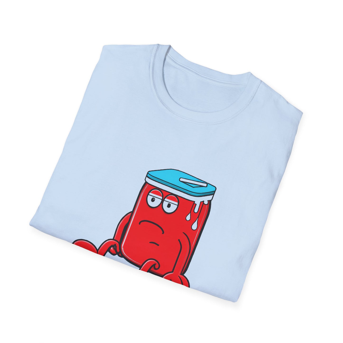 sad wanna be kool aid man juice guy tshirt