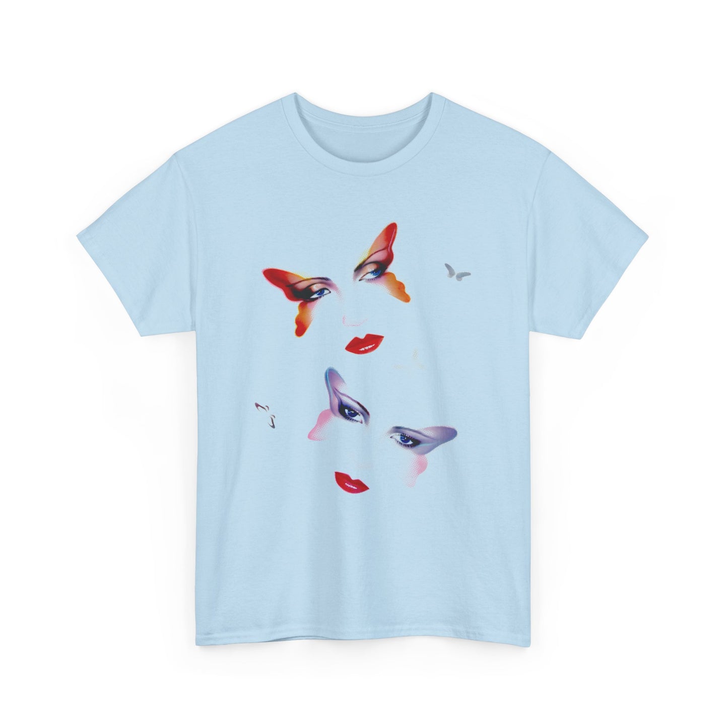 1980 butterflies by pater sato reproduction tshirt