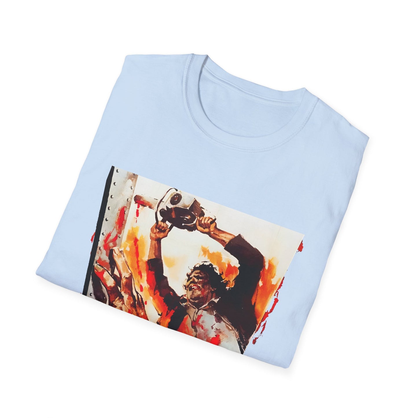 texas chainsaw massacre french film poster tshirt