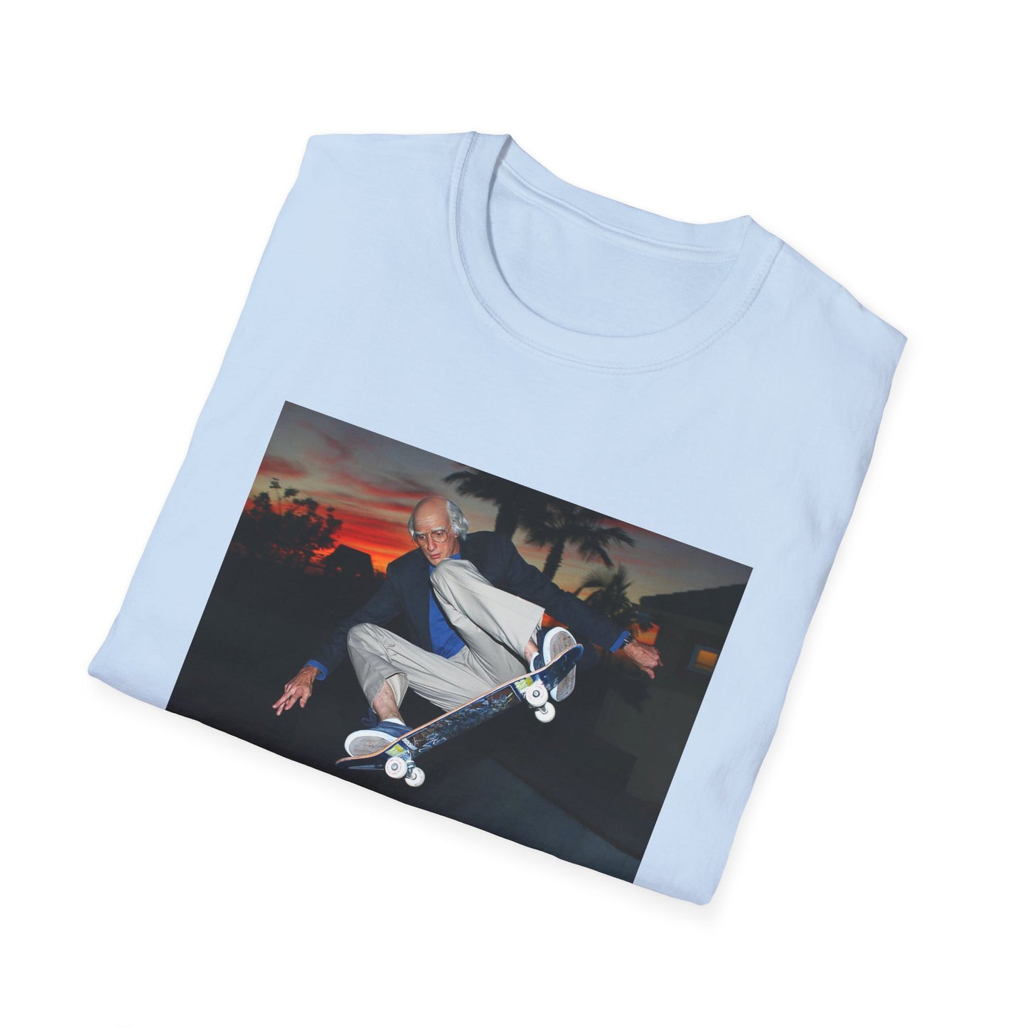 tony hawk as larry david photo tshirt