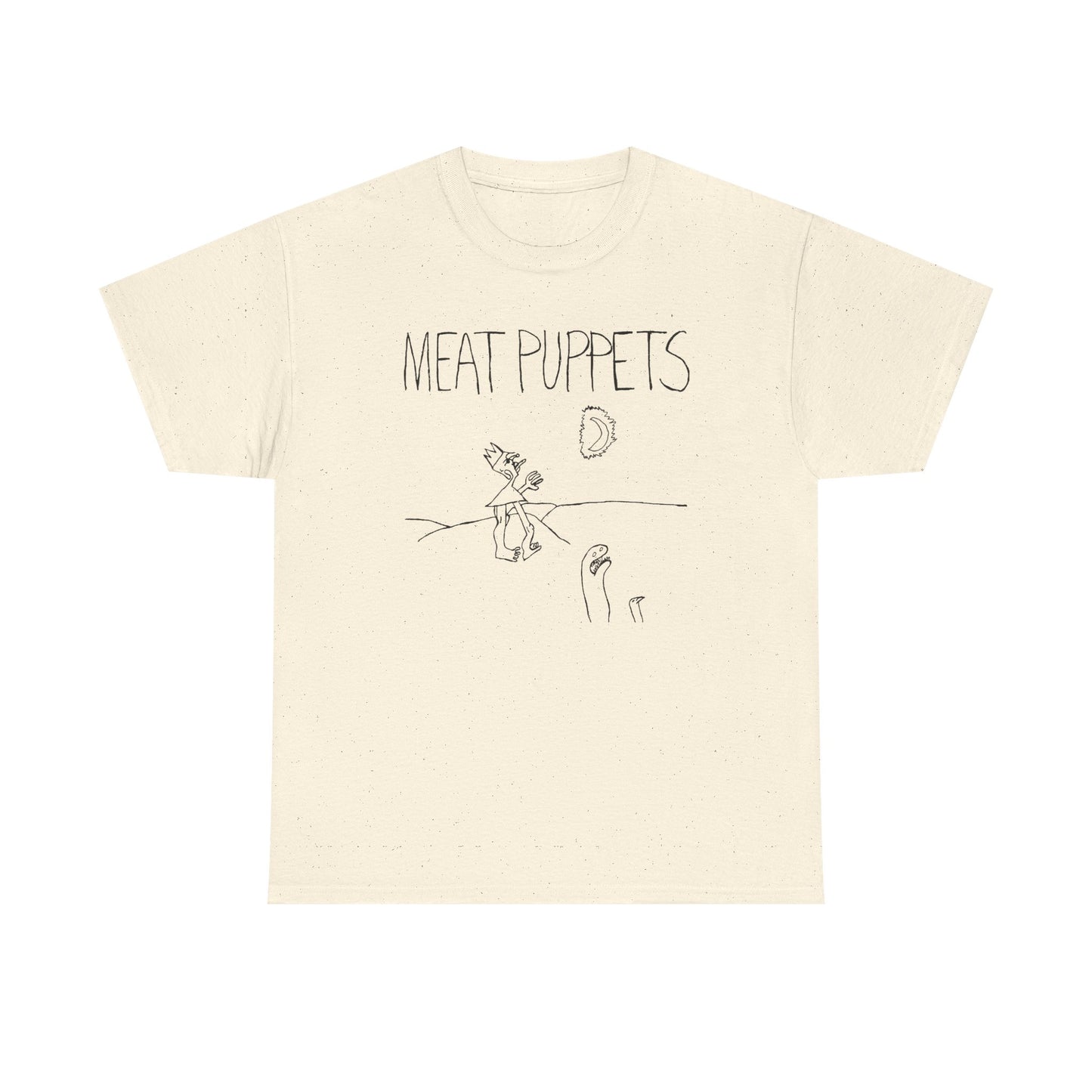 1985 meat puppets album in a car album cover tshirt
