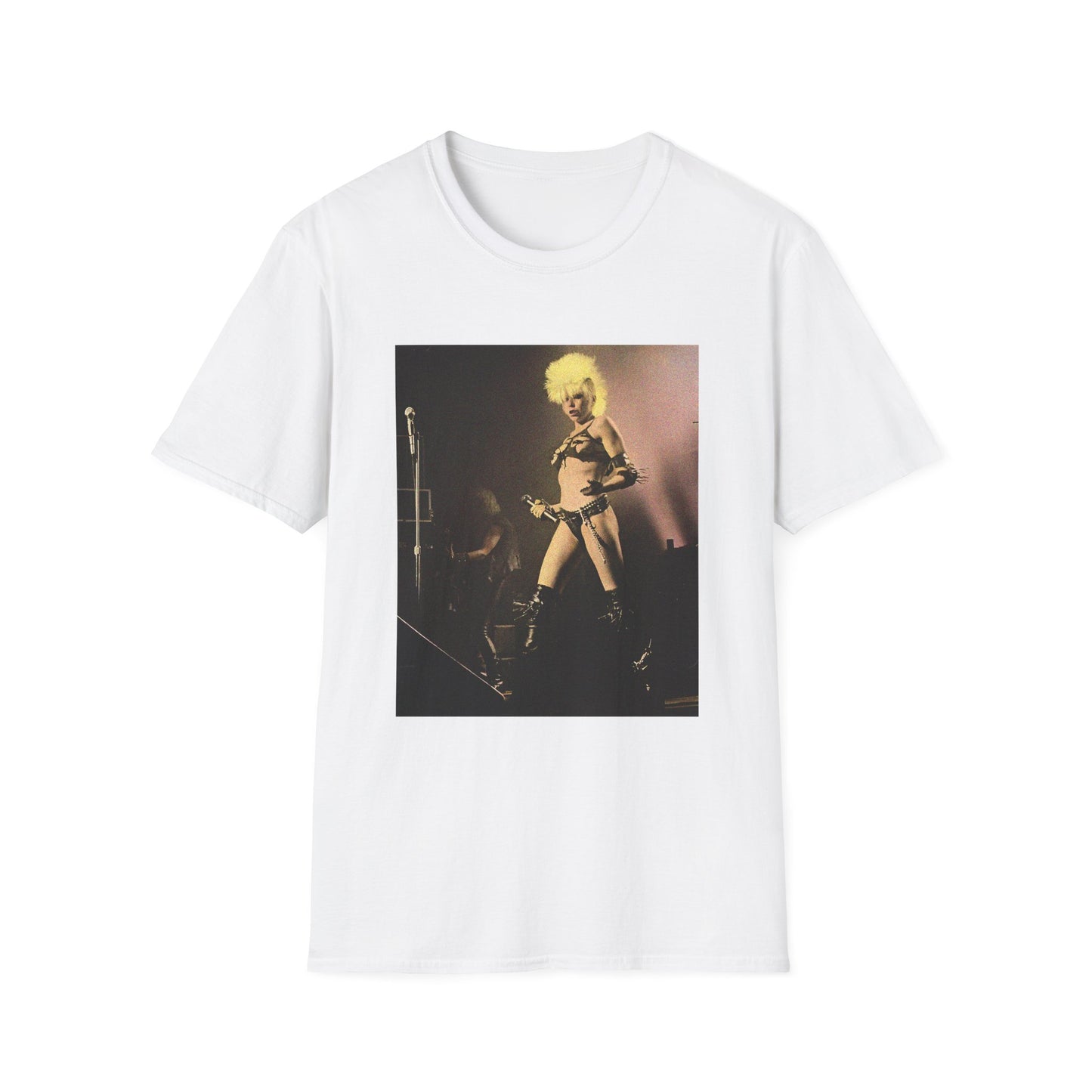 wendy o williams of the plasmatics grainy photo tshirt