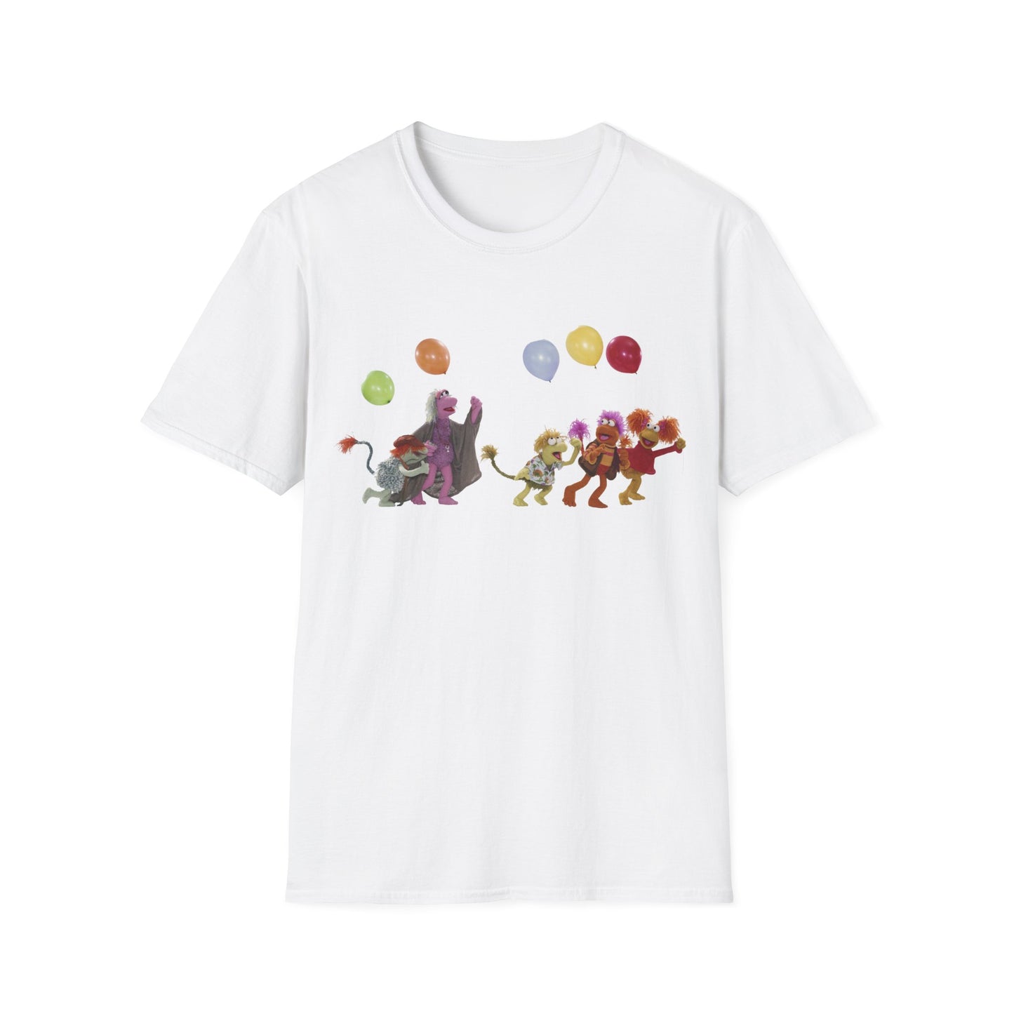 fraggle rock 1983 tv show light tshirt