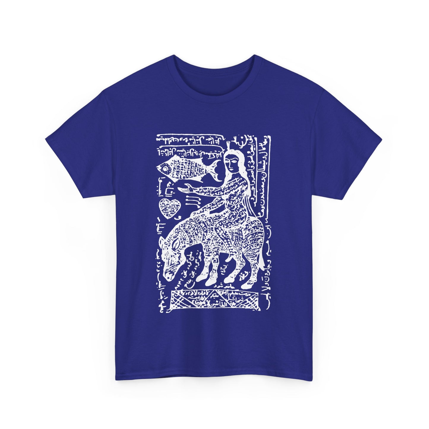 1800s persian witch talisman brass amulet love spell tshirt