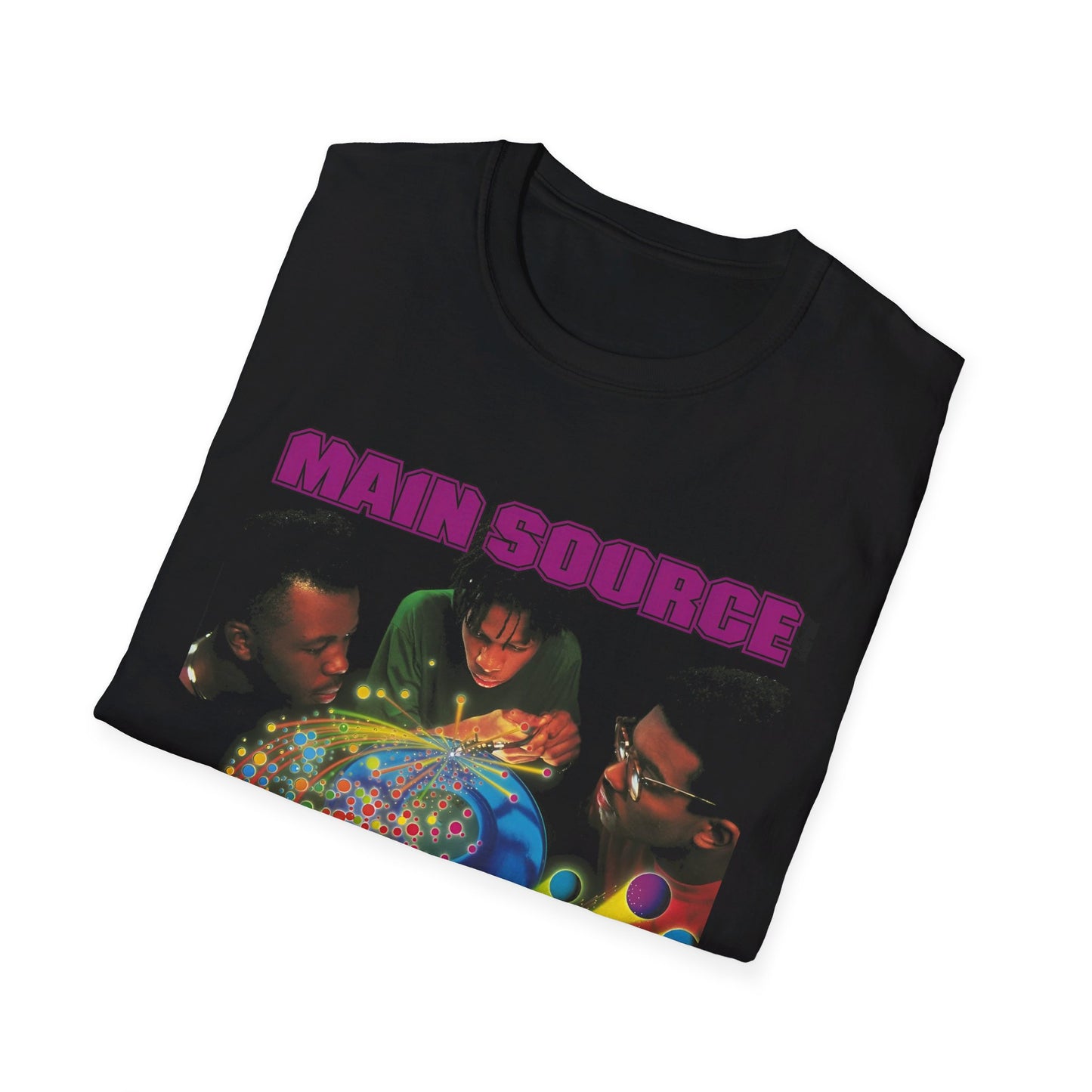 main source 1991 breaking atoms album tshirt