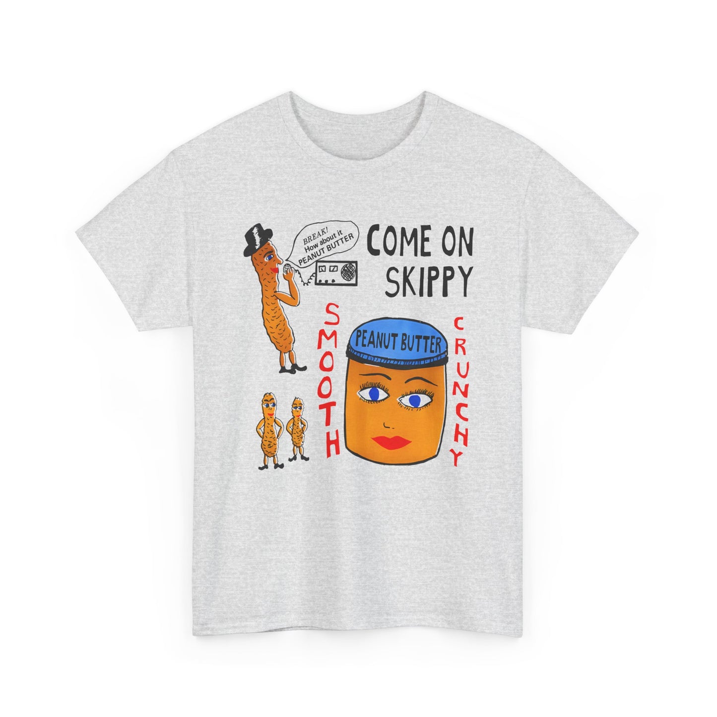 strange peanut butter qsl card custom edit tshirt