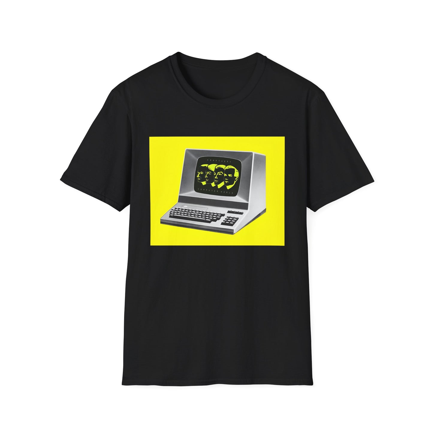 kraftwerk 1981 computer world album original colour tshirt