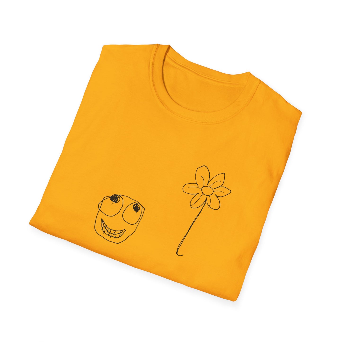 happy little guy original drawing tshirt