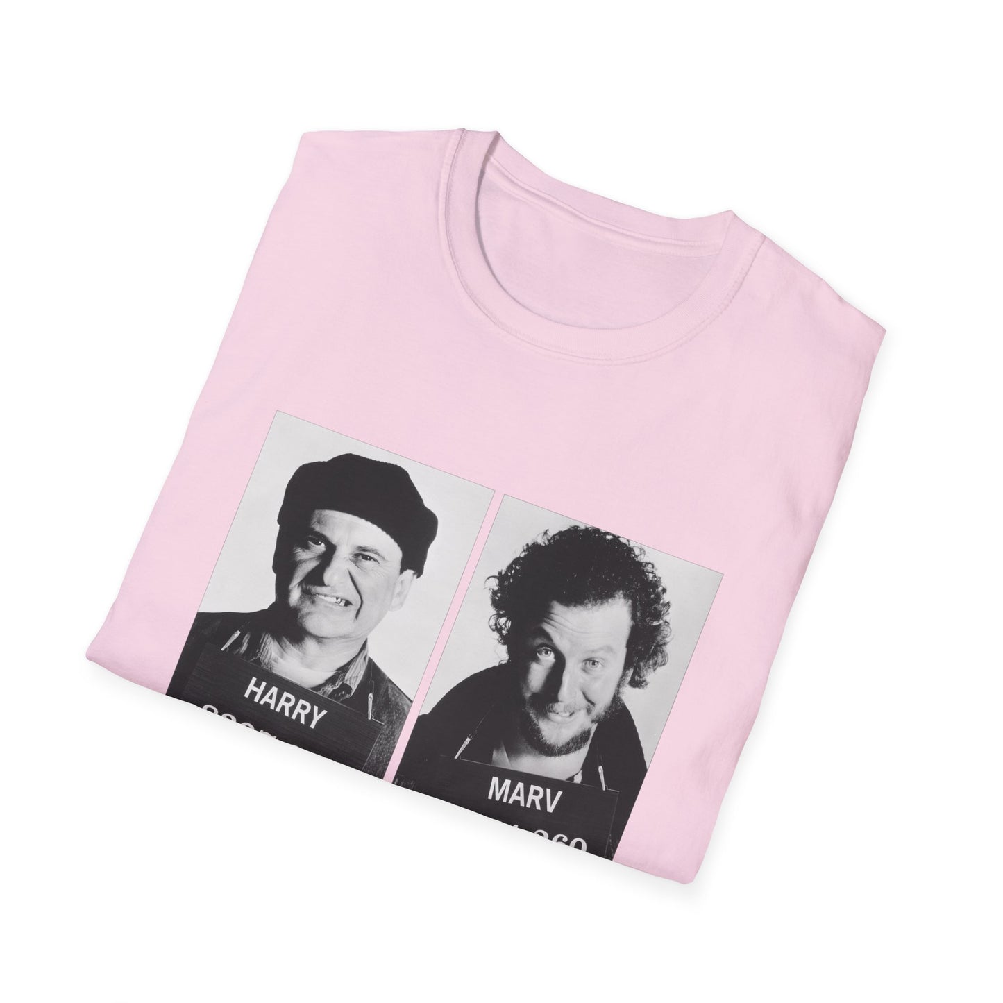 harry and marv mugshot christmas tshirt