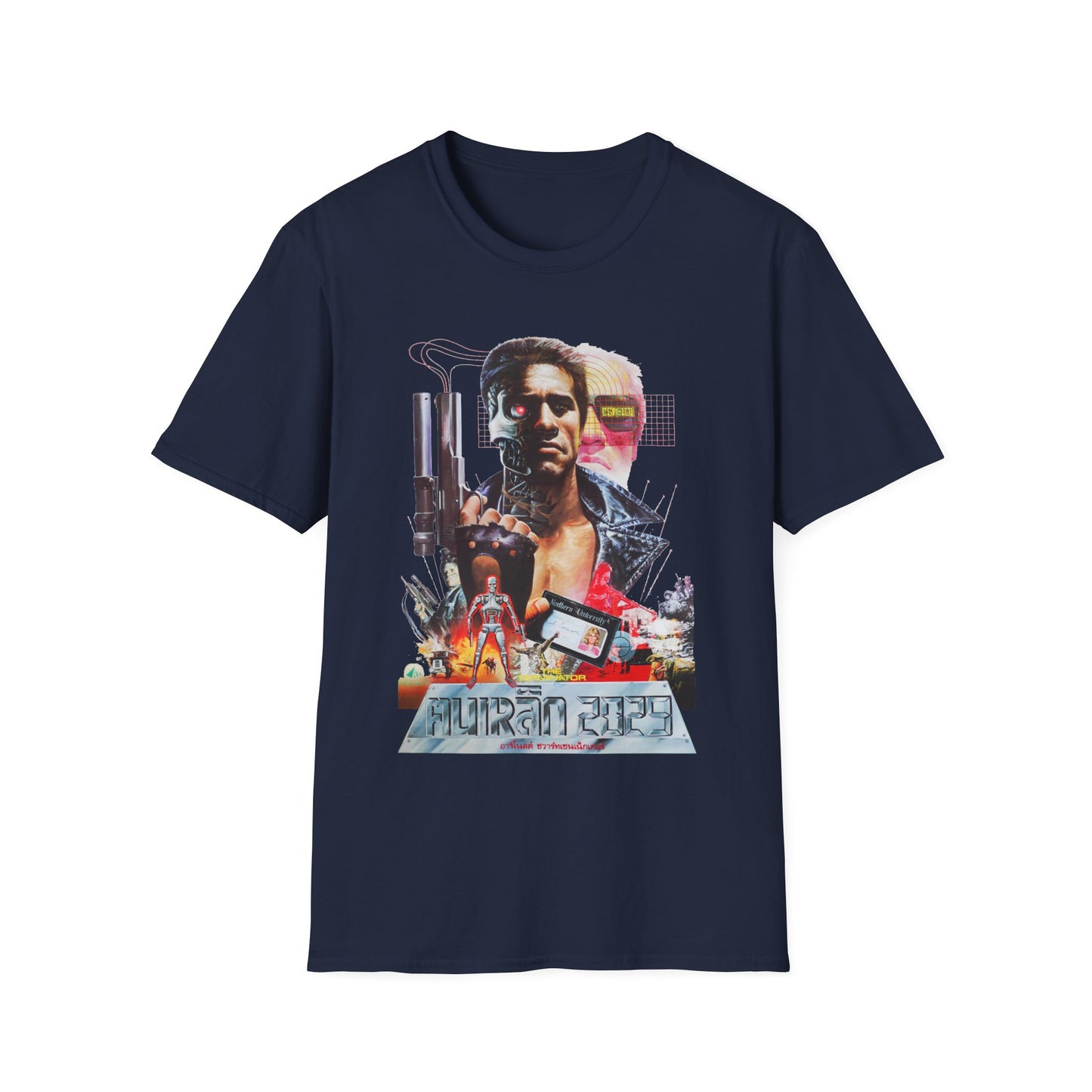 the terminator 1984 thailand movie poster tshirt