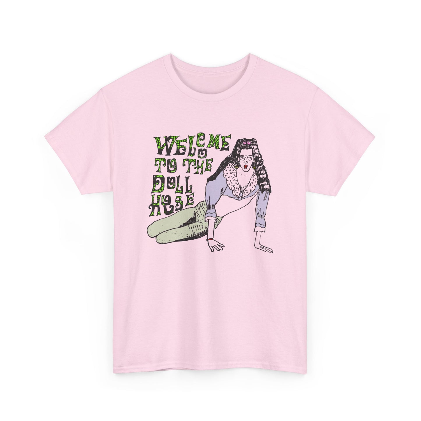 welcome to the dollhouse original drawing tshirt